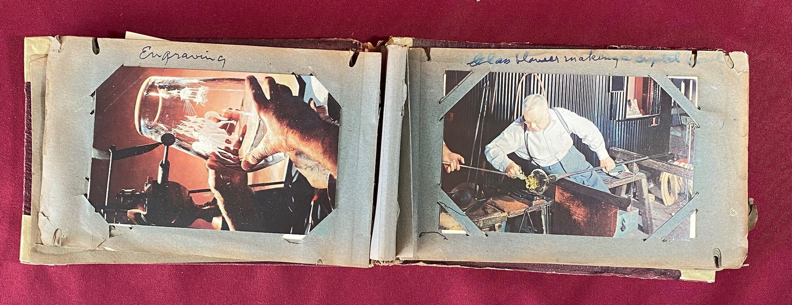 Album of Various Postcards - Many Travel - Historic Places - Album is in Worn Condition: Album of Various Postcards - Many Travel - Historic Places - Album is in Worn Condition