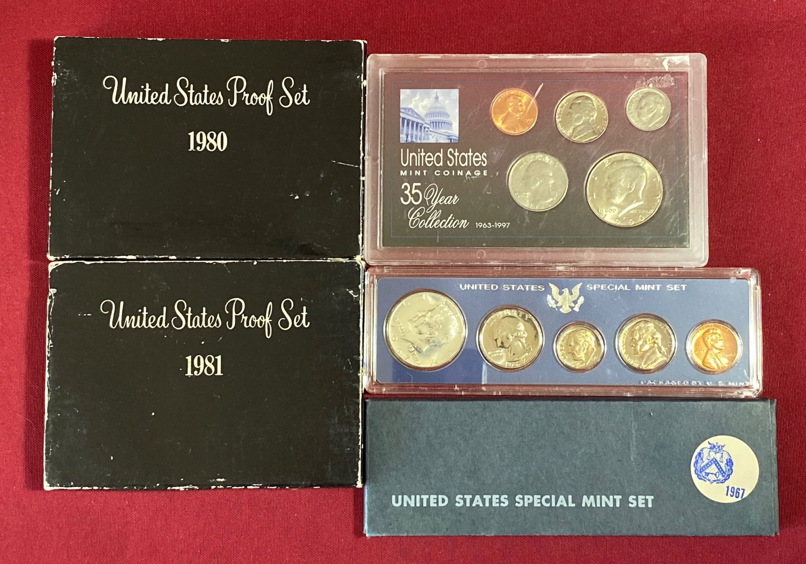Assorted U.S. Mint and Other Coin Sets - Including 1967 Special Mint Set: Assorted U.S. Mint and Other Coin Sets - Including 1967 Special Mint Set