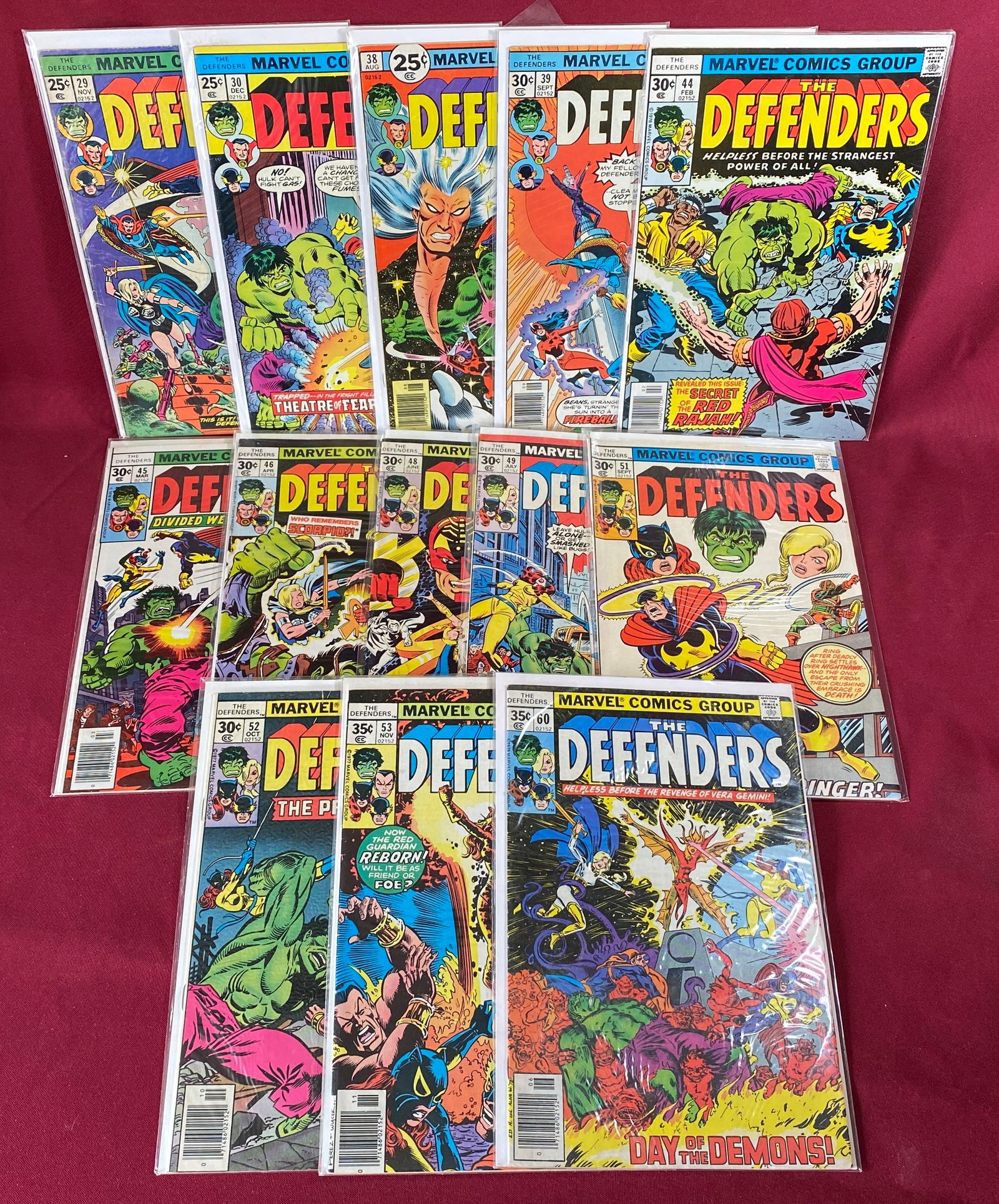 Thirteen Marvel's The Defenders Comic Books: Thirteen Marvel's The Defenders Comic Books