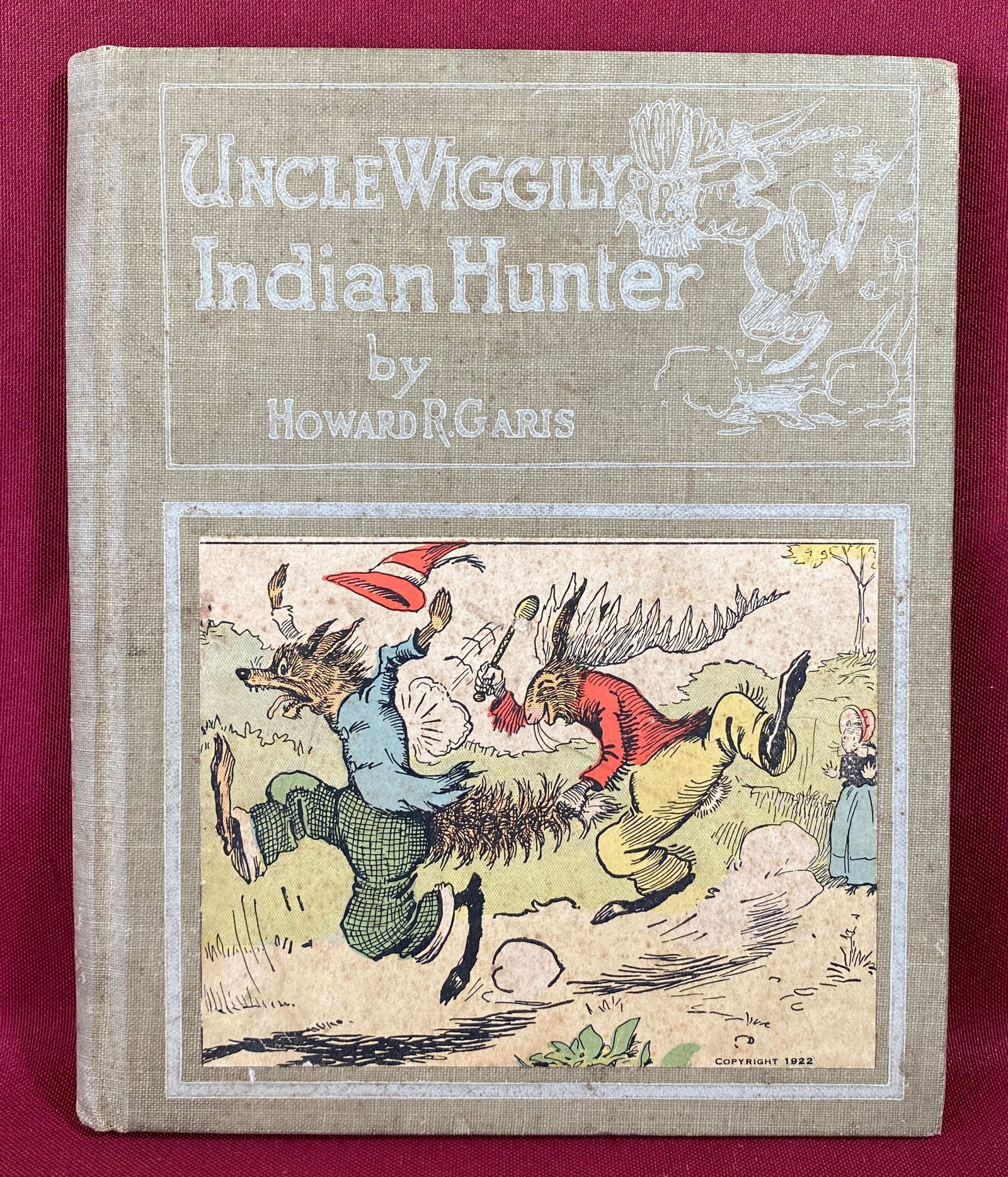 1927 Uncle Wiggily Indian Hunter by Howard R. Garis: 1927 Uncle Wiggily Indian Hunter by Howard R. Garis