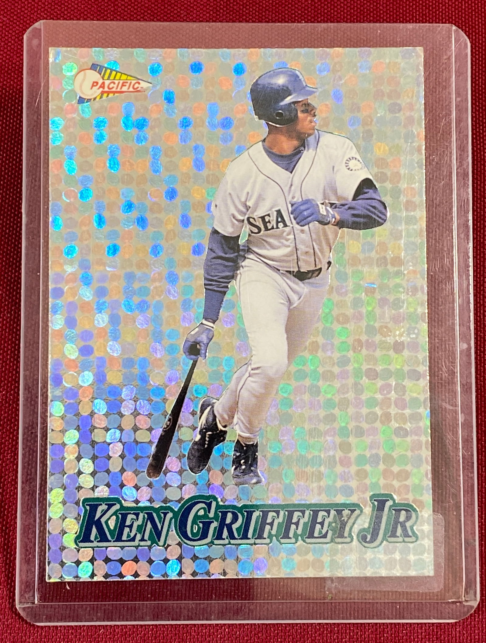 1994 Pacific Crown Collection #8 Ken Griffey Jr Baseball Card: 1994 Pacific Crown Collection #8 Ken Griffey Jr Baseball Card