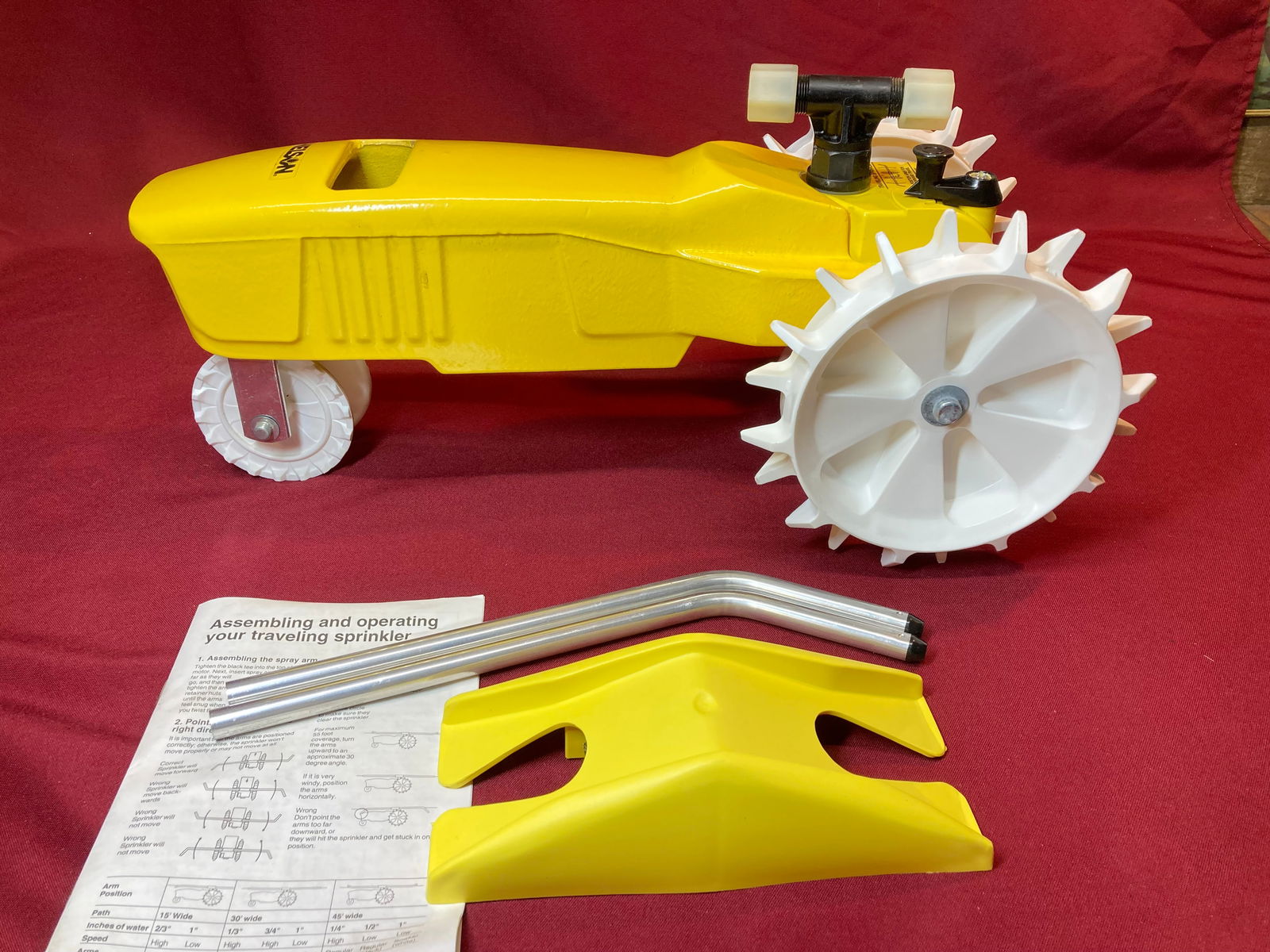 New Nelson Classic 1865 Traveling Sprinkler Cast Iron 22" Tractor - Absolutely No Shipping: New Nelson Classic 1865 Traveling Sprinkler Cast Iron 22" Tractor - Absolutely No Shipping