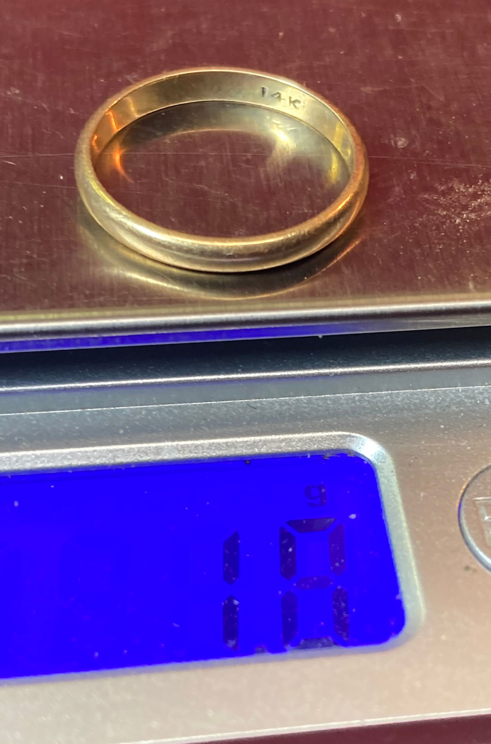 14K Gold Ring Size 6 - 1.8 Grams - Marked: 14K Gold Ring Size 6 - 1.8 Grams - Marked