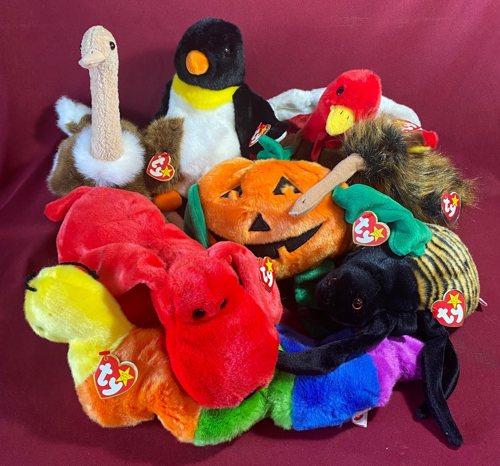 Several TY Beanie Buddies: Several TY Beanie Buddies