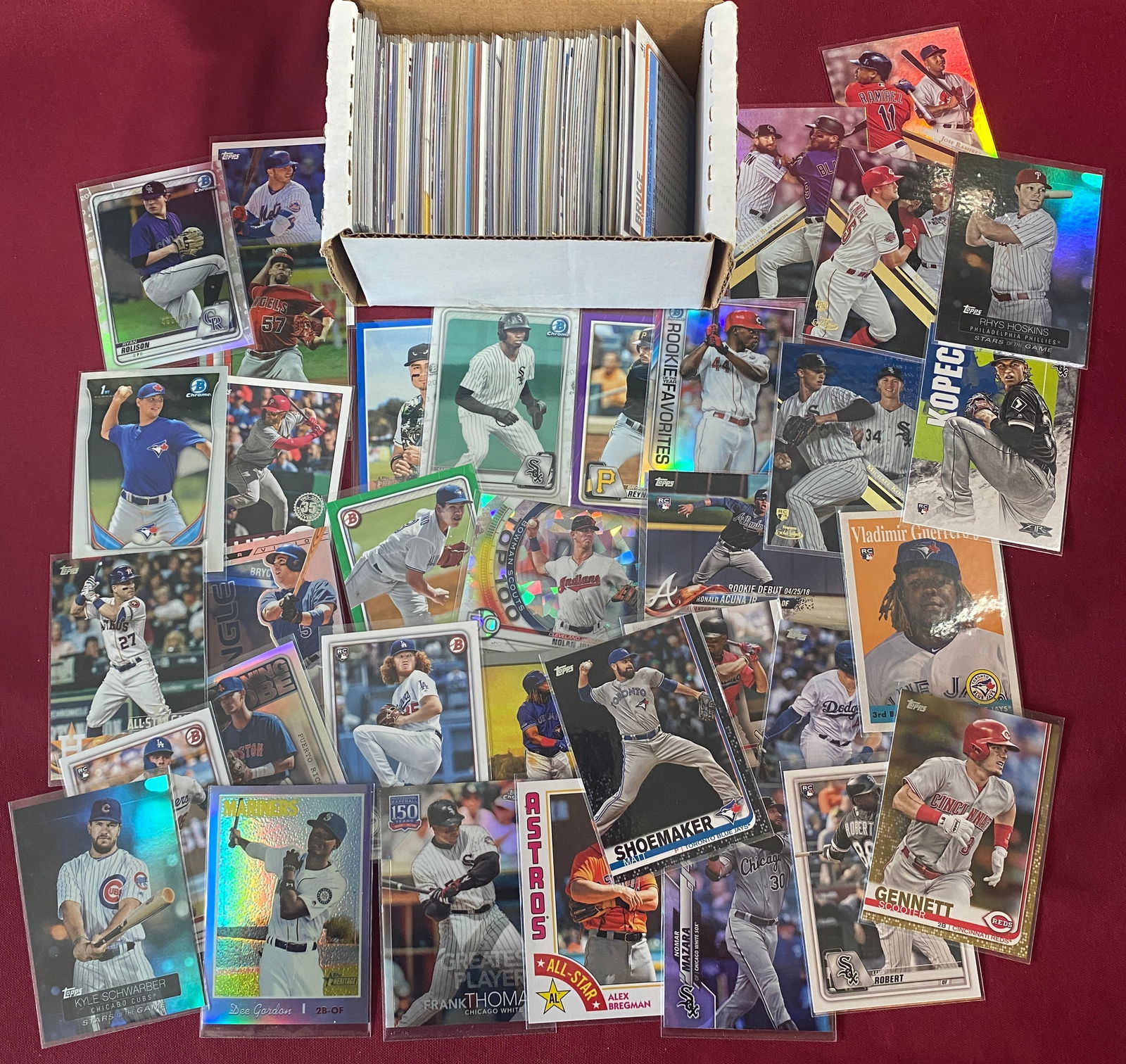 Various Baseball Cards of Various Years and Types (1 of 6)