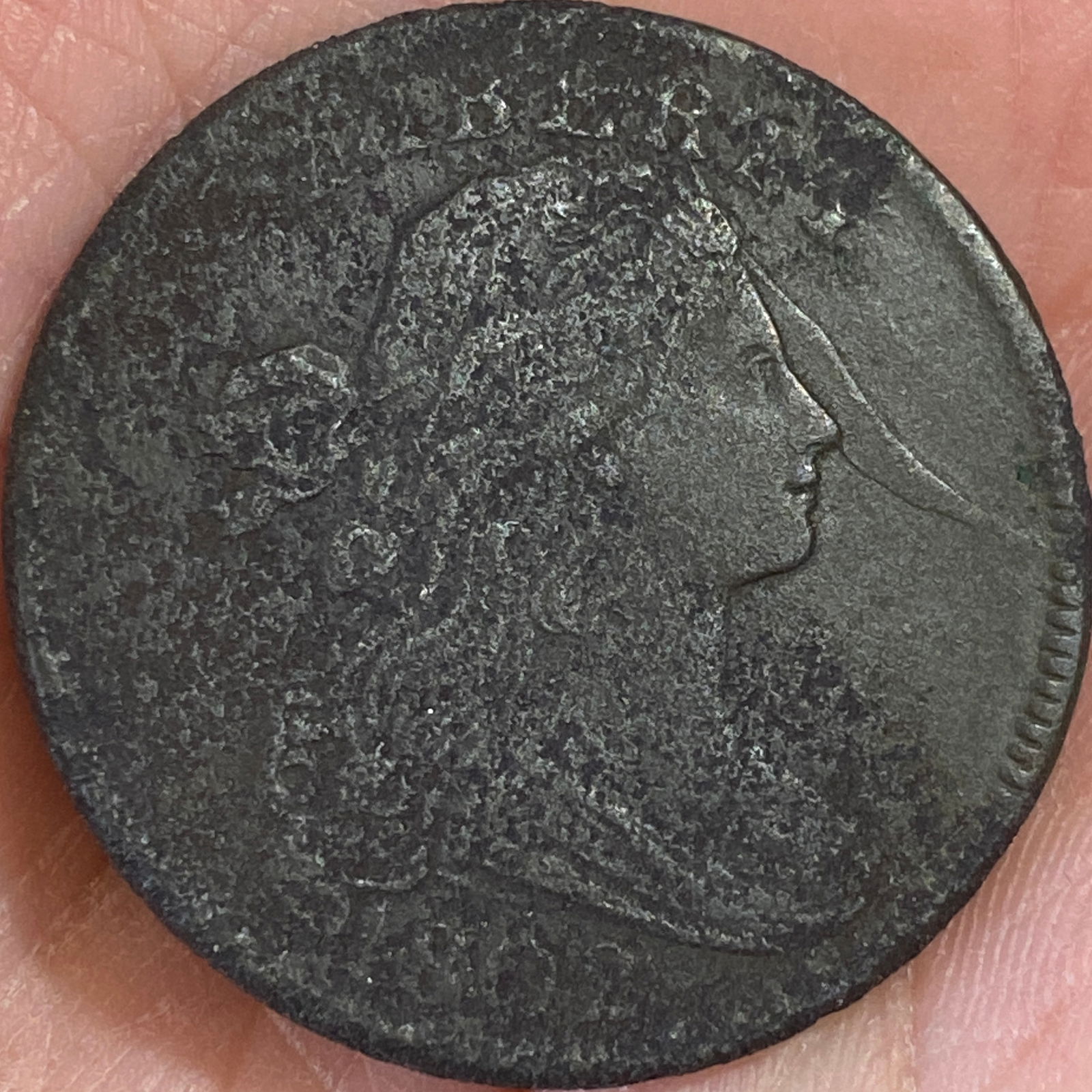 1802 Draped Bust Large Cent - 2