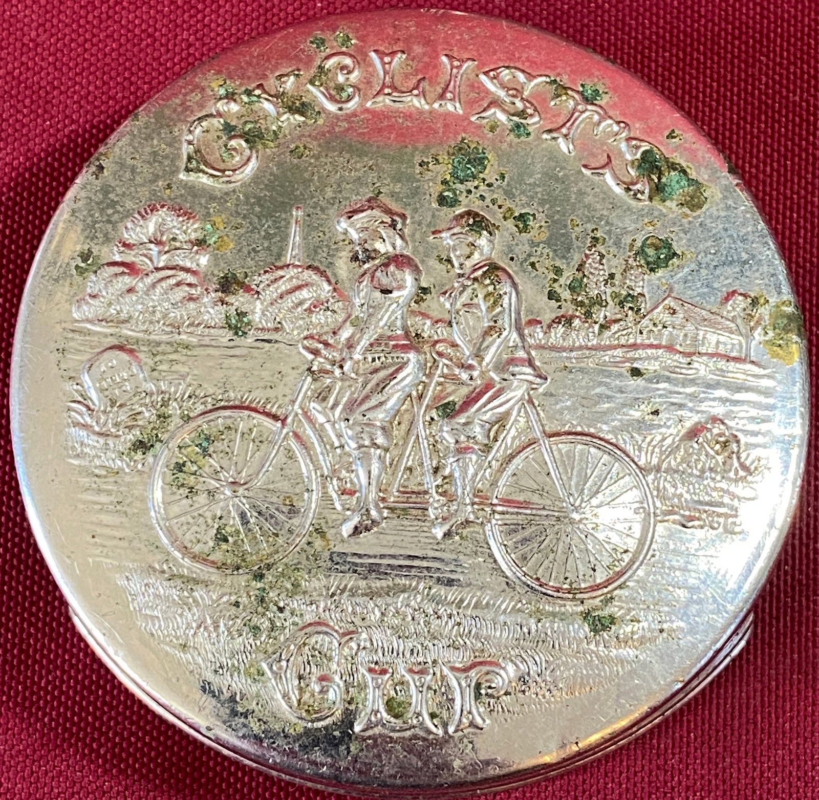 1897 Cyclist Collapsable Cup - 2