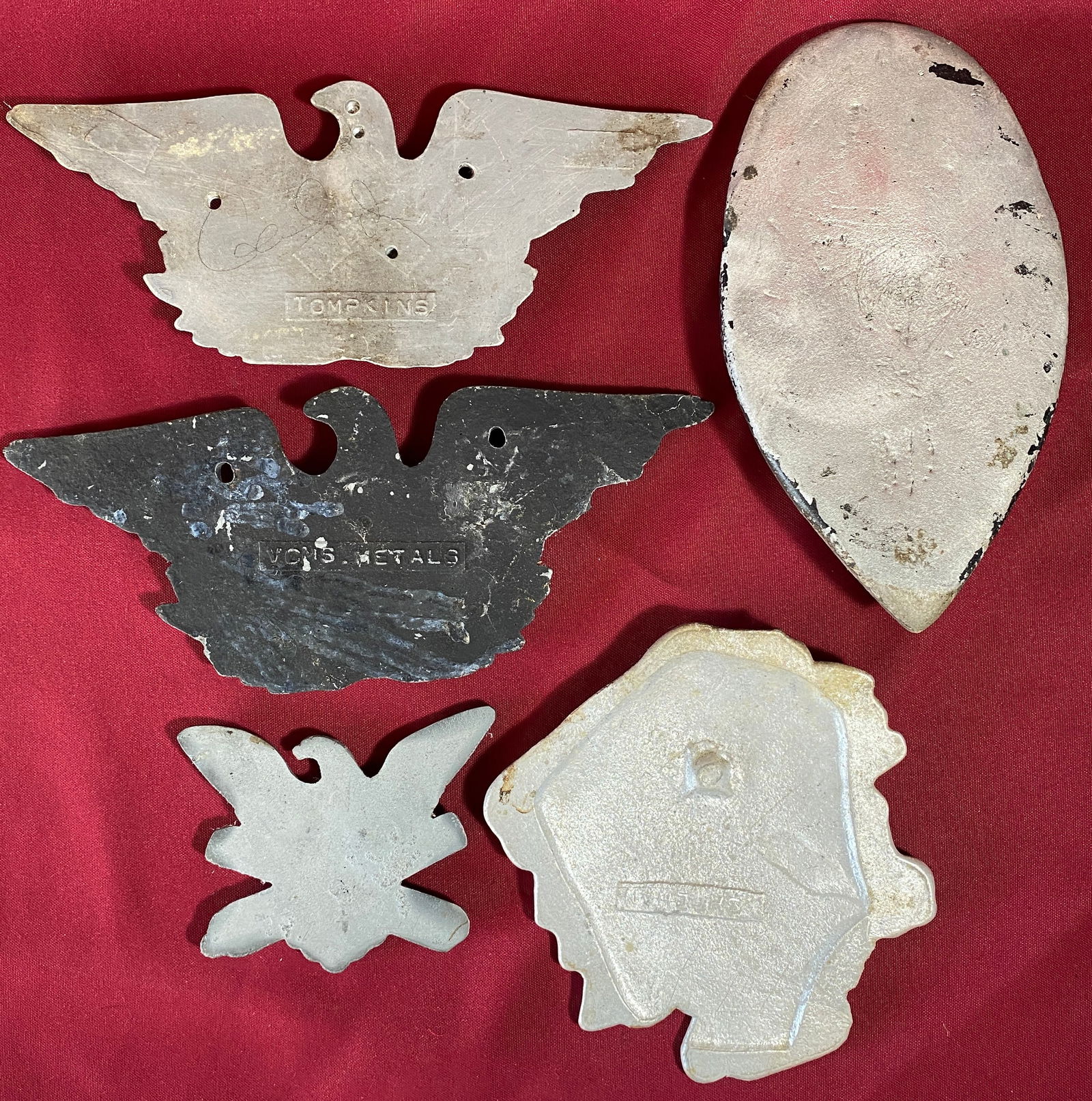 Five Wall Plaques, Etc. - Eagles, Chief, Etc. - 2