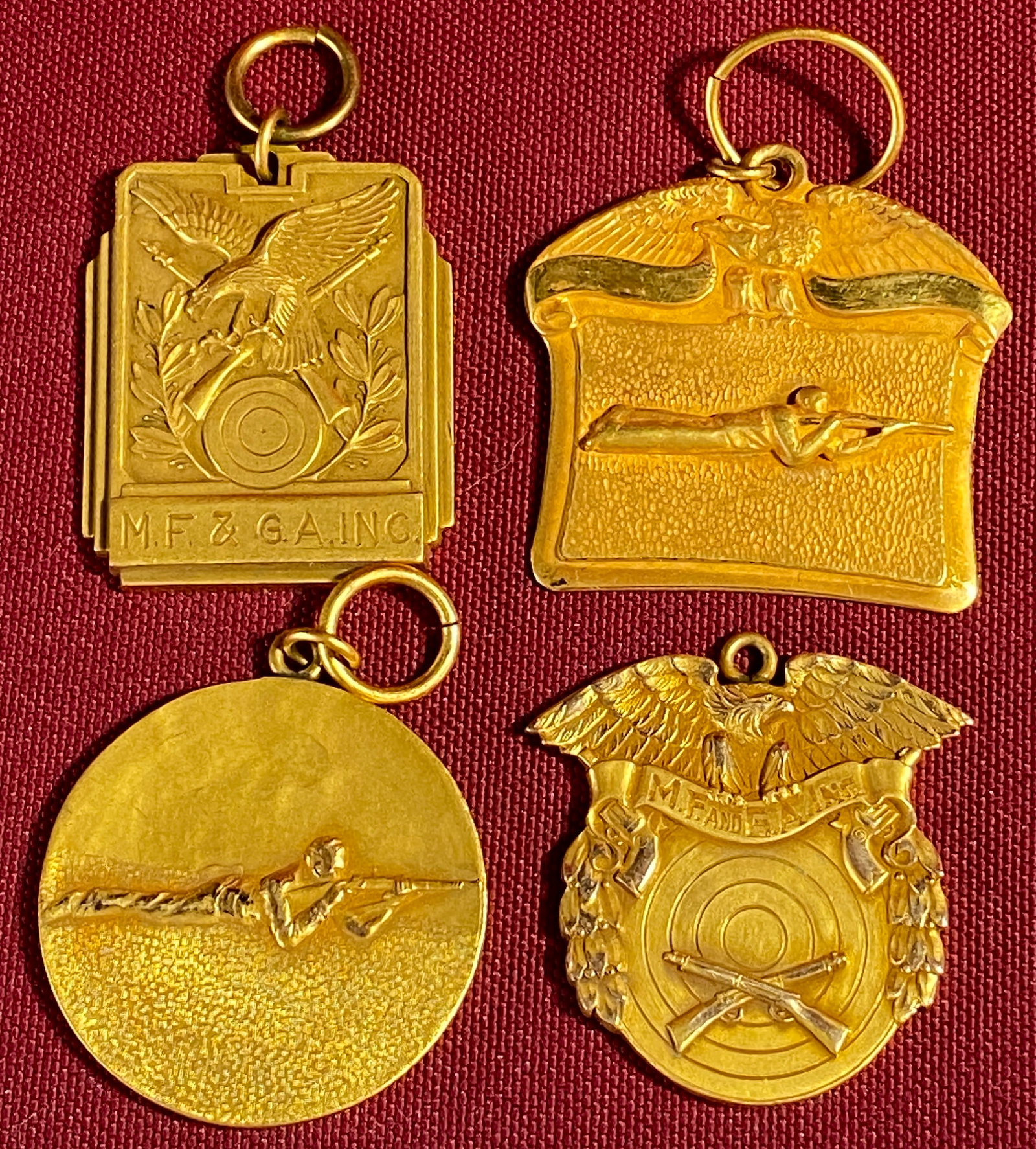 Four 1/20 10K Gold Filled Shoot Metals (1 of 4)