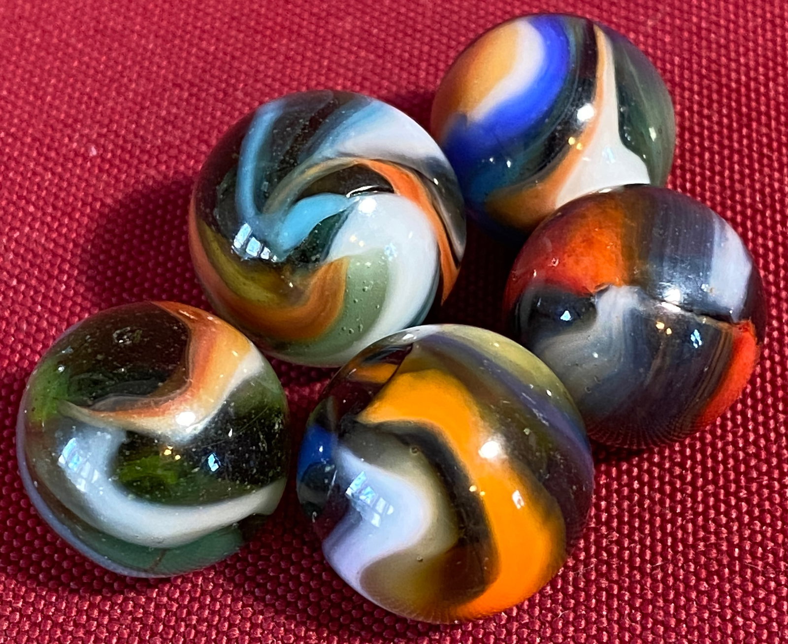 Five Collectible Glass Marbles (1 of 4)