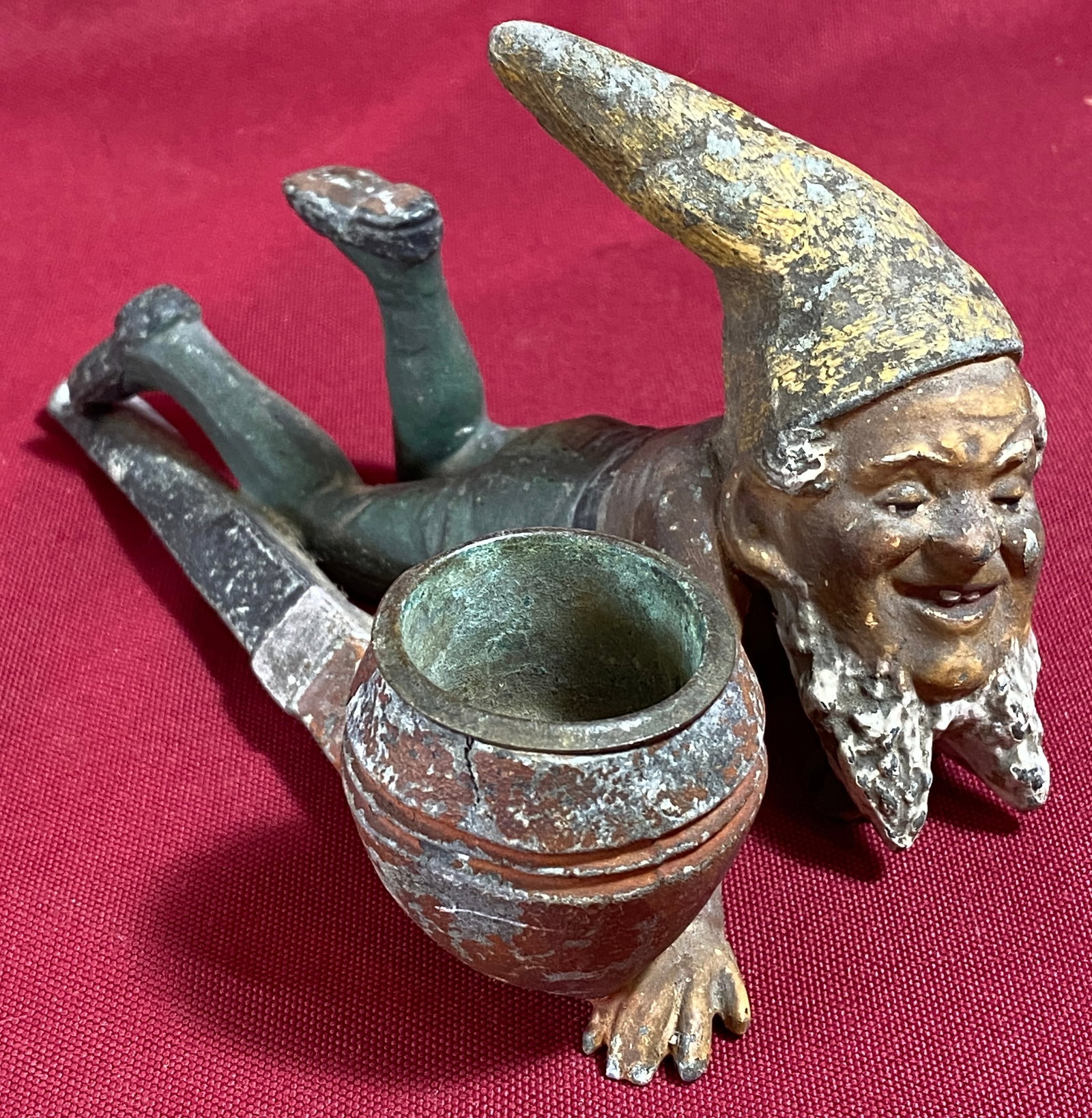 Cast Iron Gnome Habana Humidor Cover Figure (1 of 5)