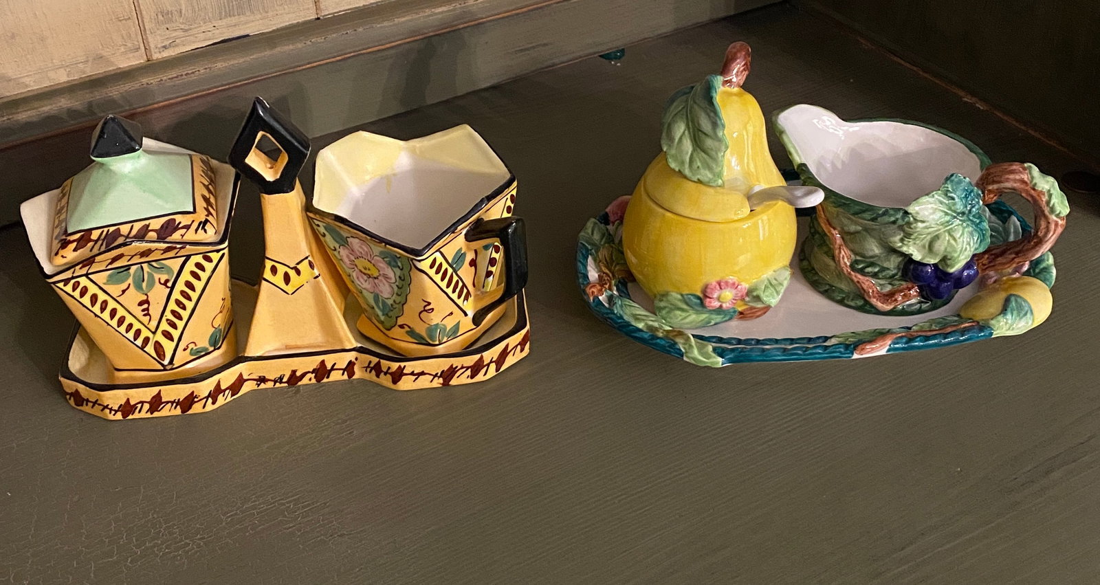 Two Cream & Sugar Sets - Villeroy & Boch and Other (1 of 10)