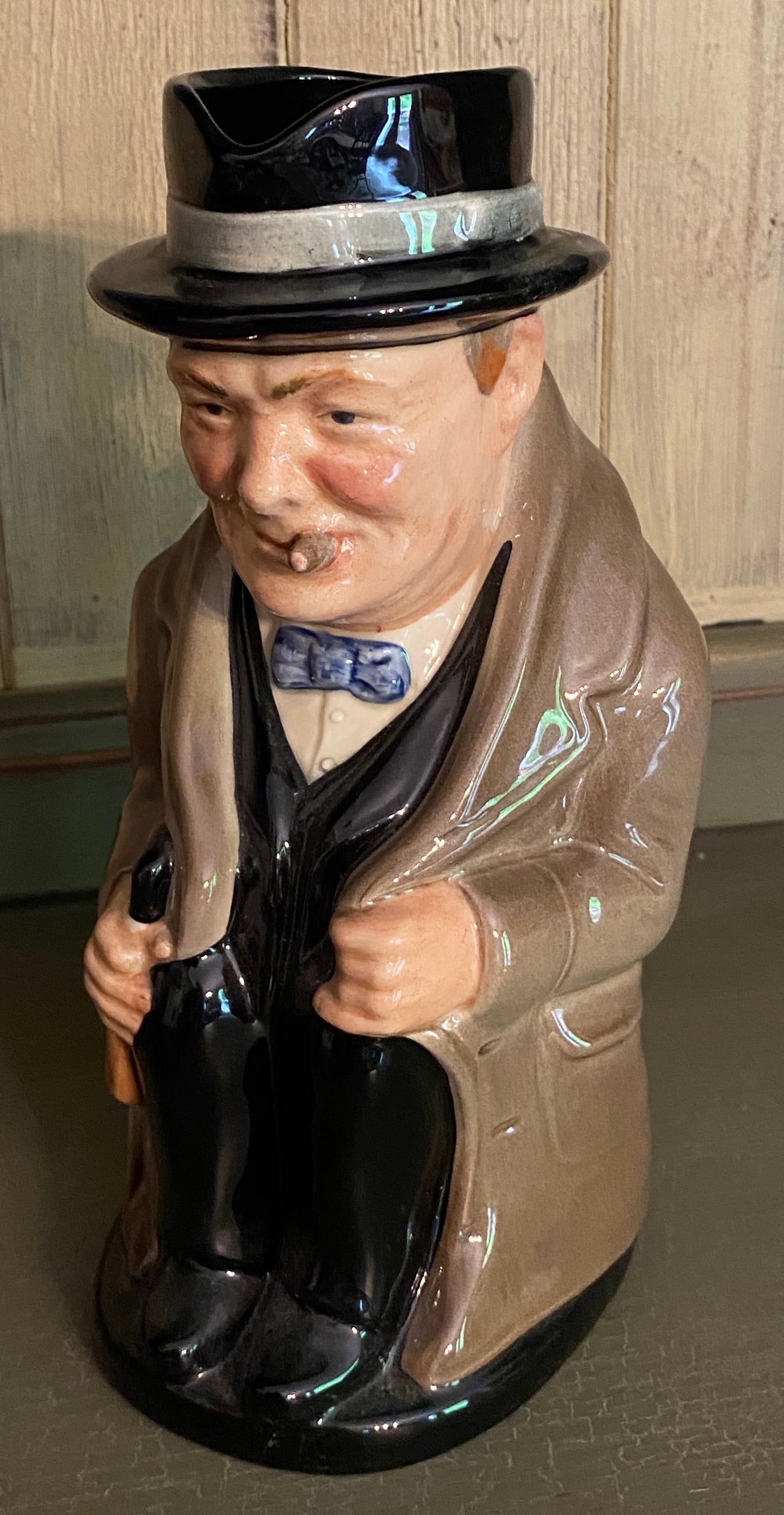 Vintage Royal Doulton Winston Churchill Character Toby Jug (1 of 6)