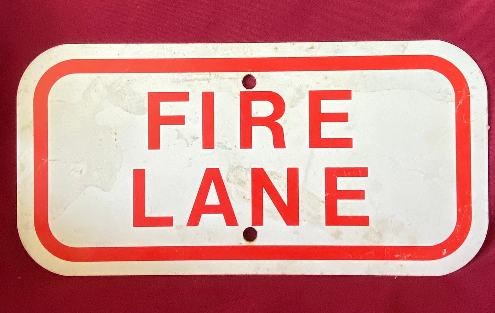 Fire Lane Metal Sign (1 of 3)