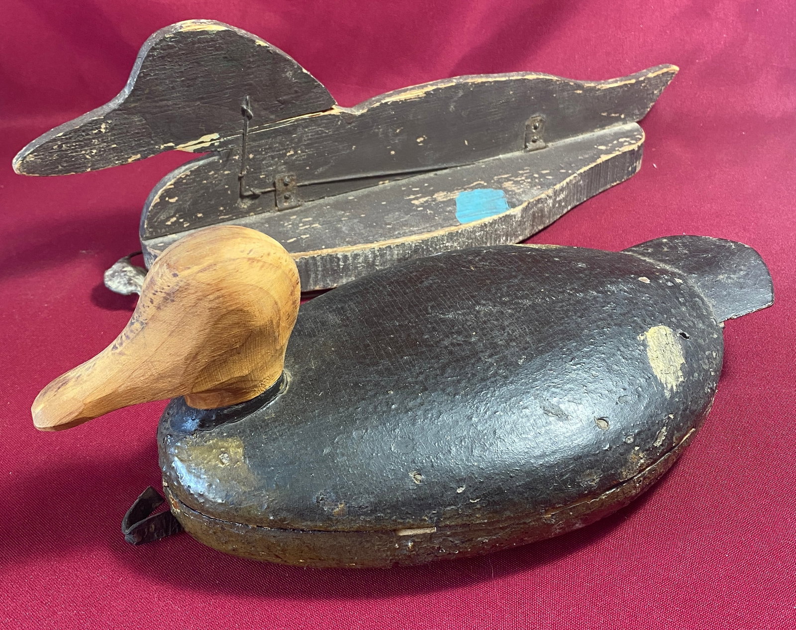 Two Wooden Duck Decoys (1 of 8)