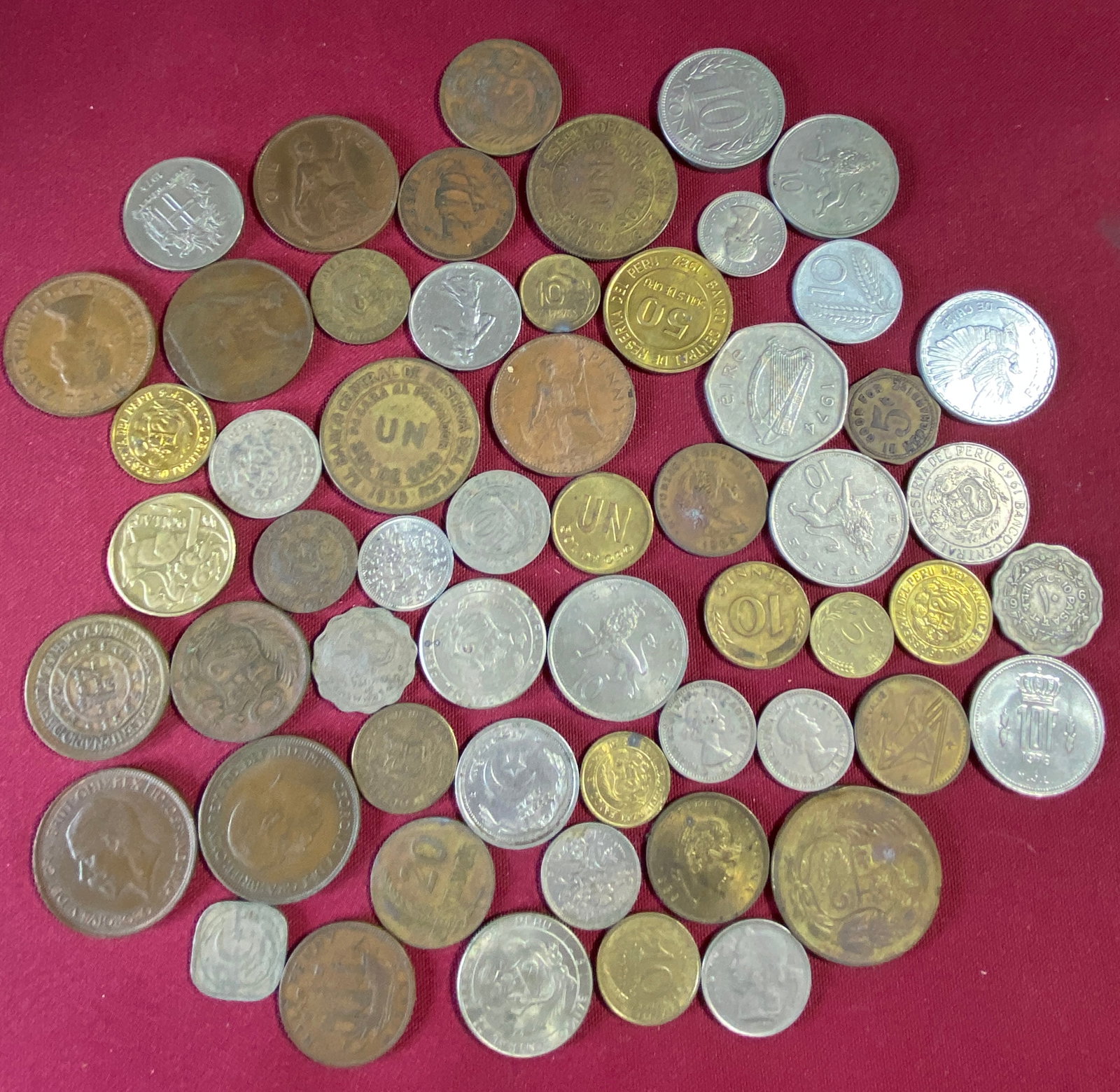Foreign Coins and Tokens (1 of 7)