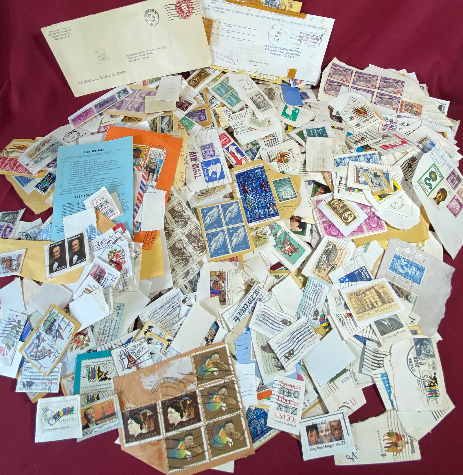 Older and Vintage Cancelled Stamps - Primarily U.S.: Older and Vintage Cancelled Stamps - Primarily U.S.