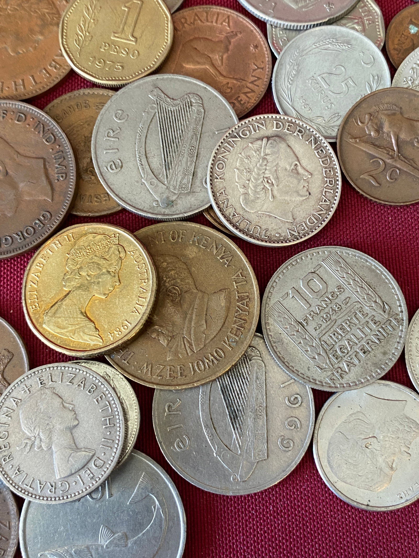 Assorted Foreign Coins - Possibly Some Silver - 4