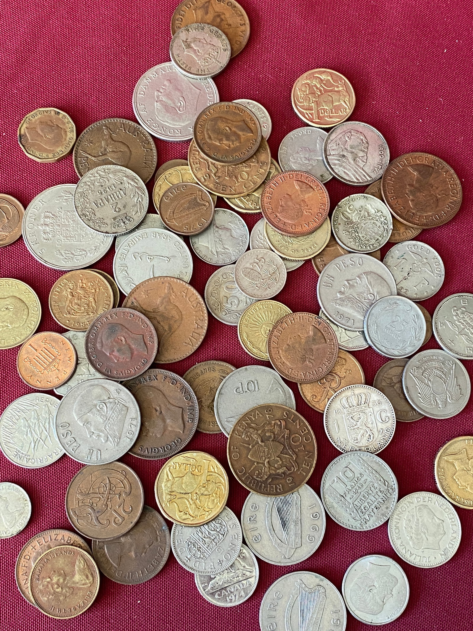 Assorted Foreign Coins - Possibly Some Silver - 6