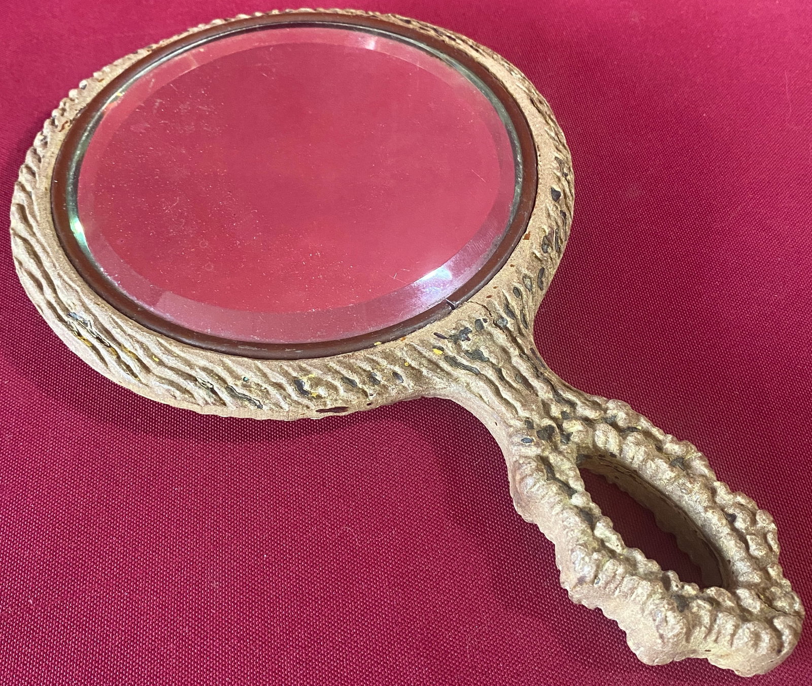 Old Beveled Ornate Mirror (1 of 4)