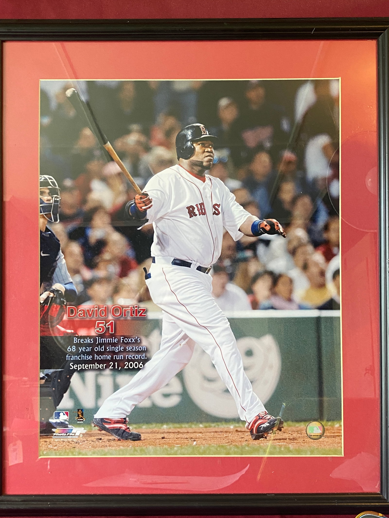 David Ortiz Framed Print/Poster - Overall 26"x22" - Absolutely No Shipping (1 of 4)
