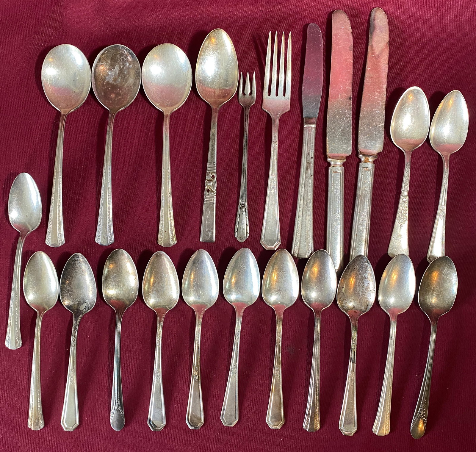 Silver-Plate Flatware (1 of 7)