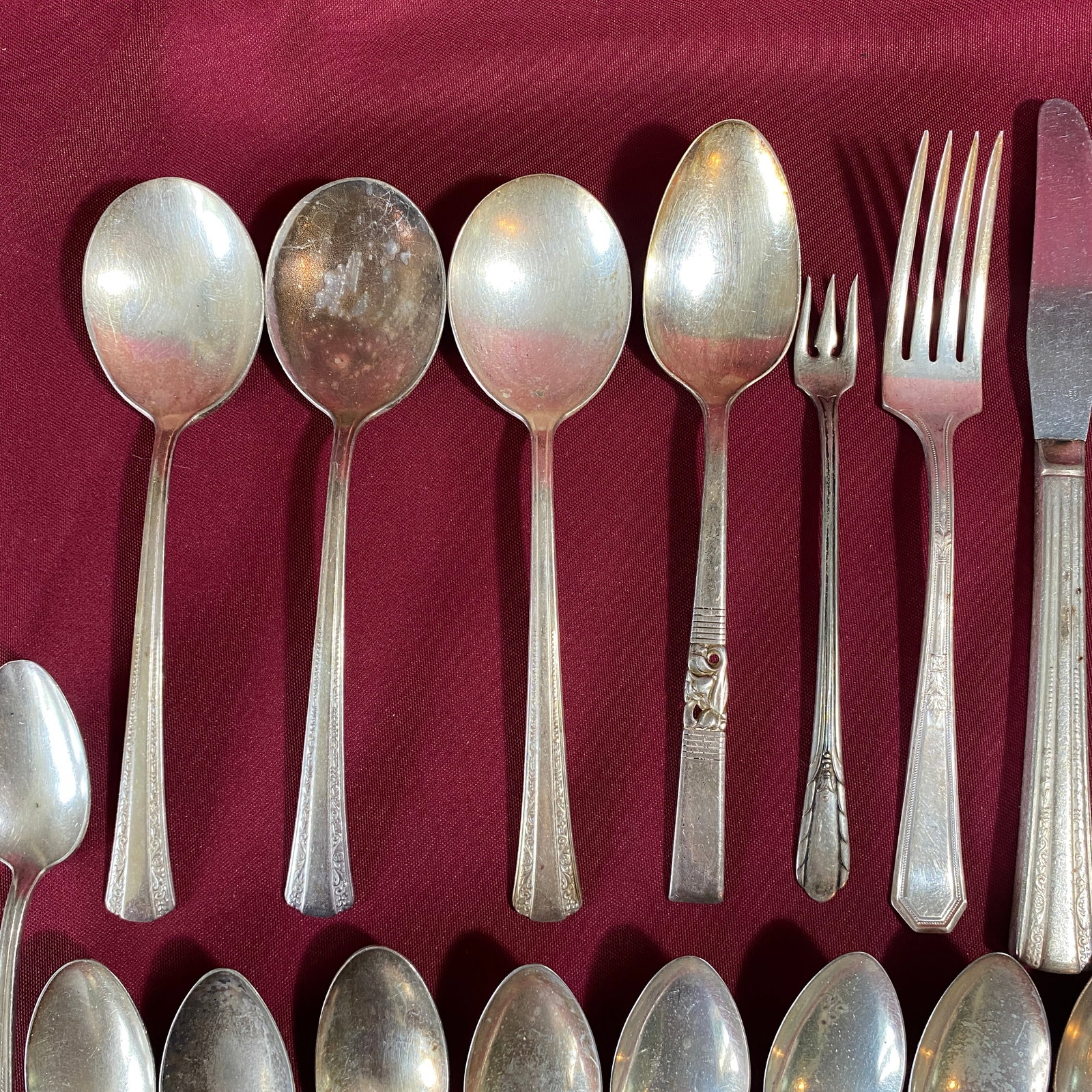 Silver-Plate Flatware - 2