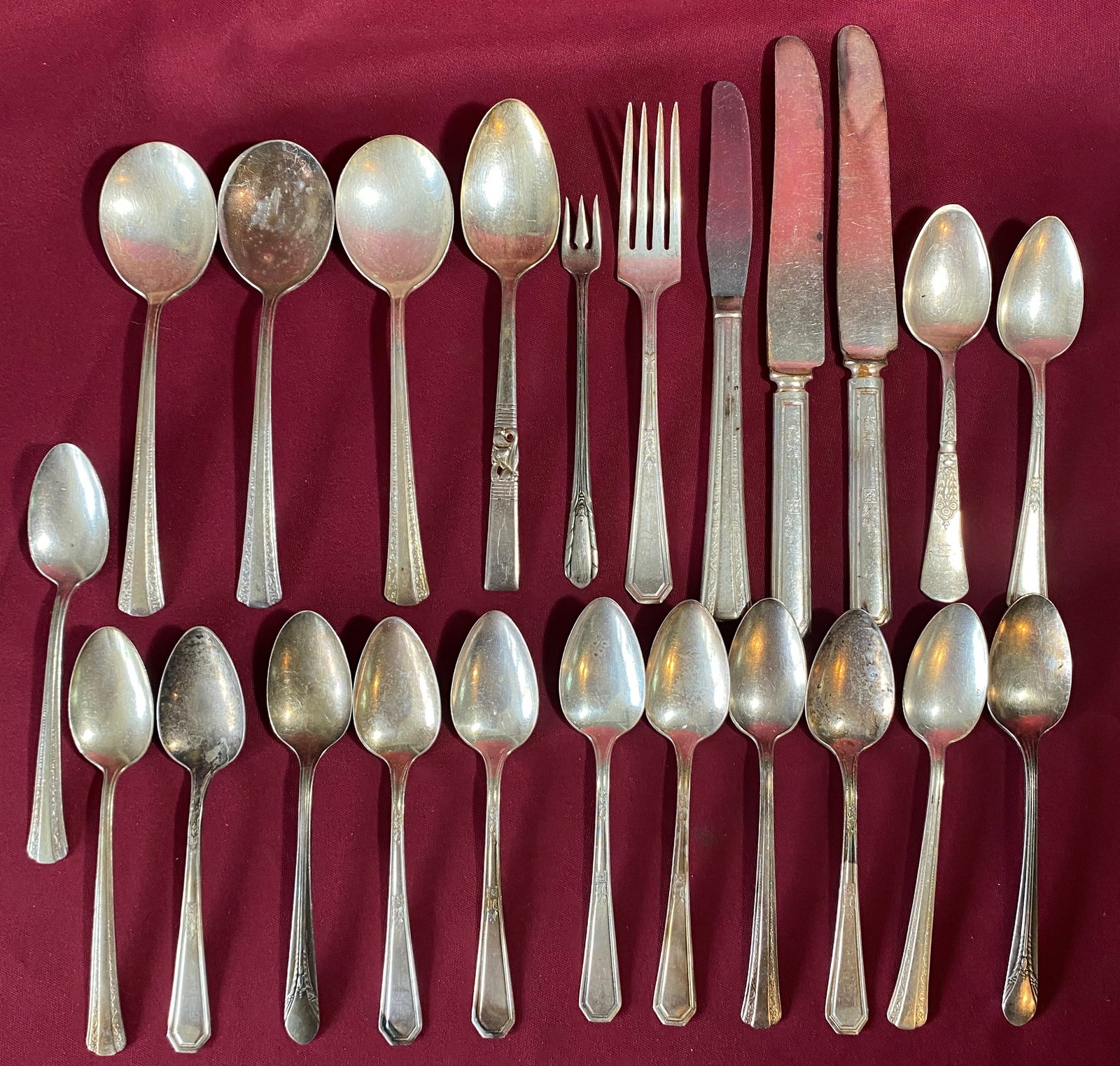 Silver-Plate Flatware - 7
