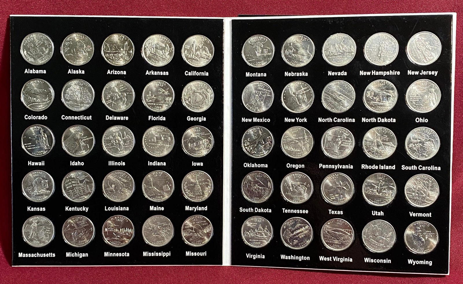 Fifty State Quarter Collection Album (1 of 5)