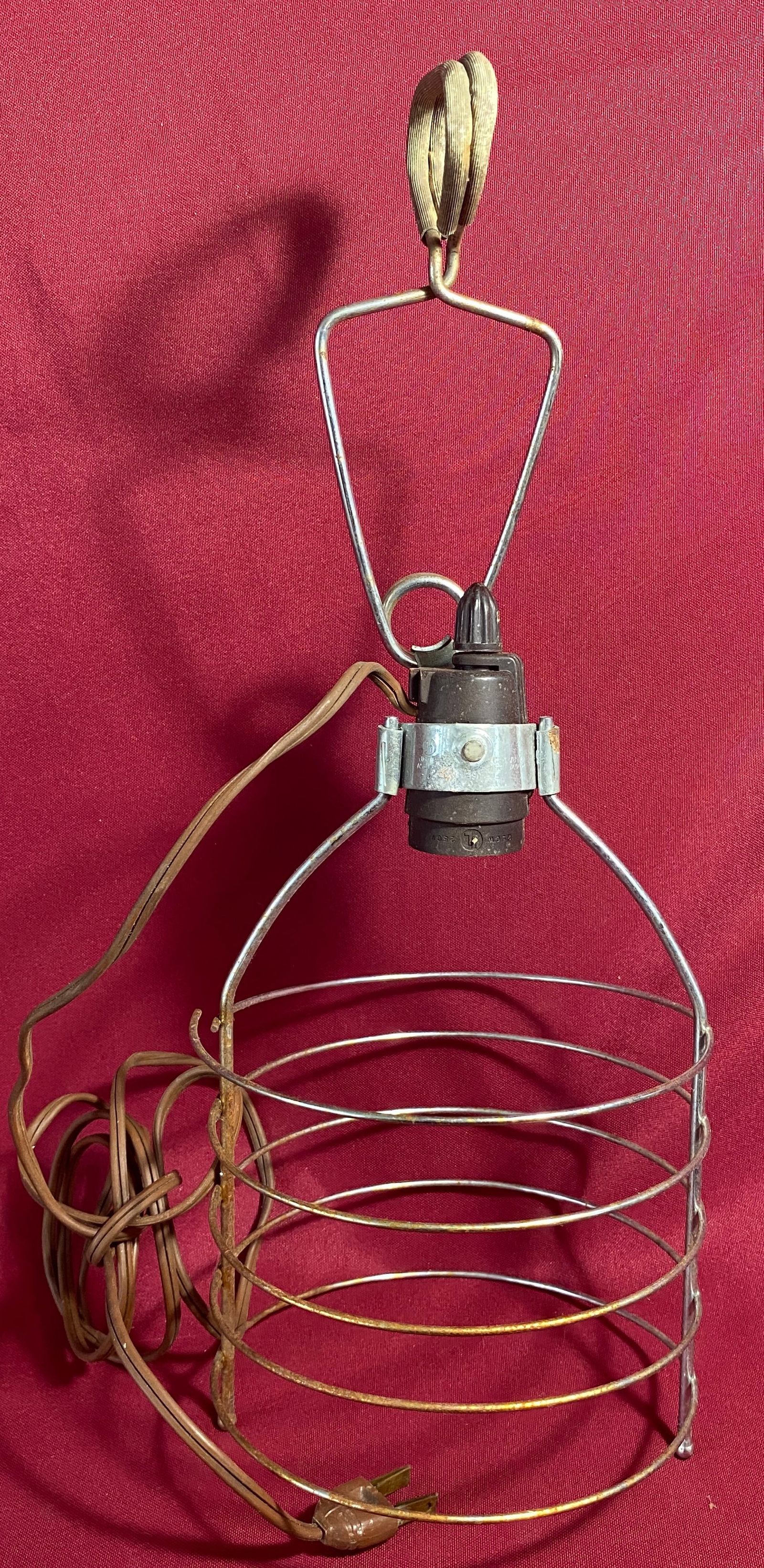 Older Industrial Style Clip-On Light (1 of 7)