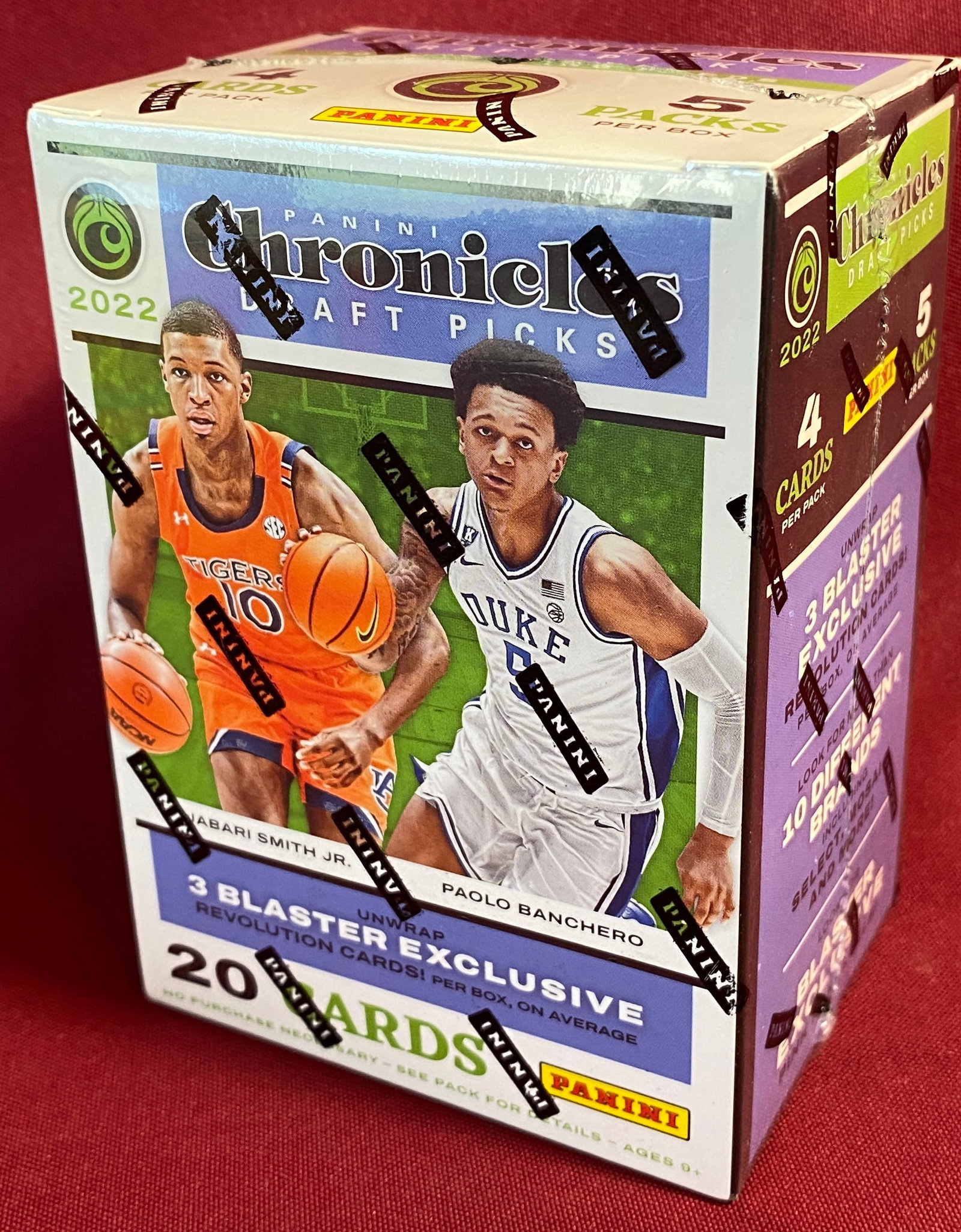 Factory Sealed 2022 Box of Panini Chronicles Draft Picks Basketball Cards (1 of 3)