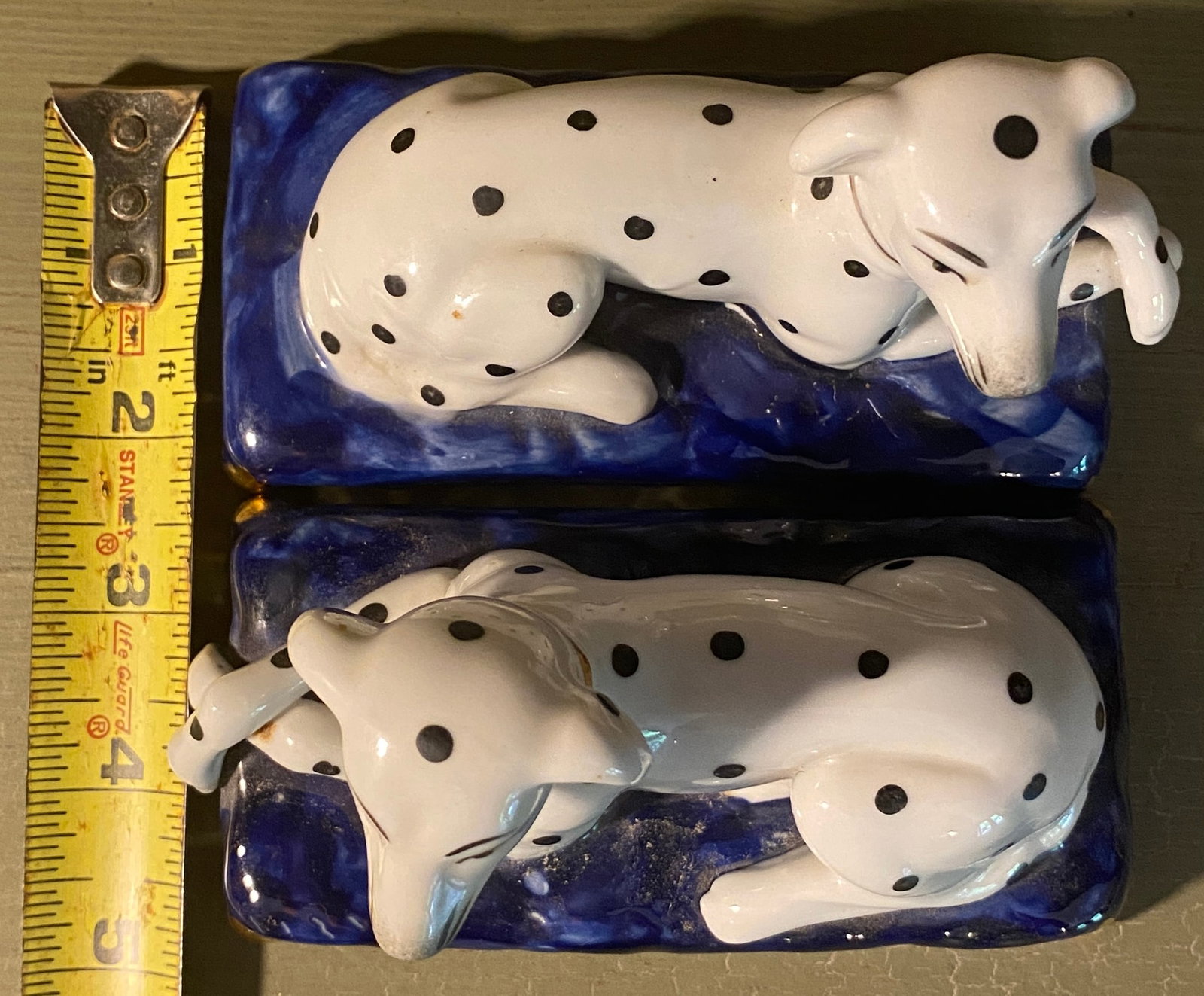 Dalmatian Ceramic Bookends - 4