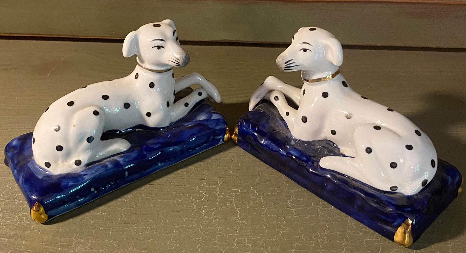 Dalmatian Ceramic Bookends - 6