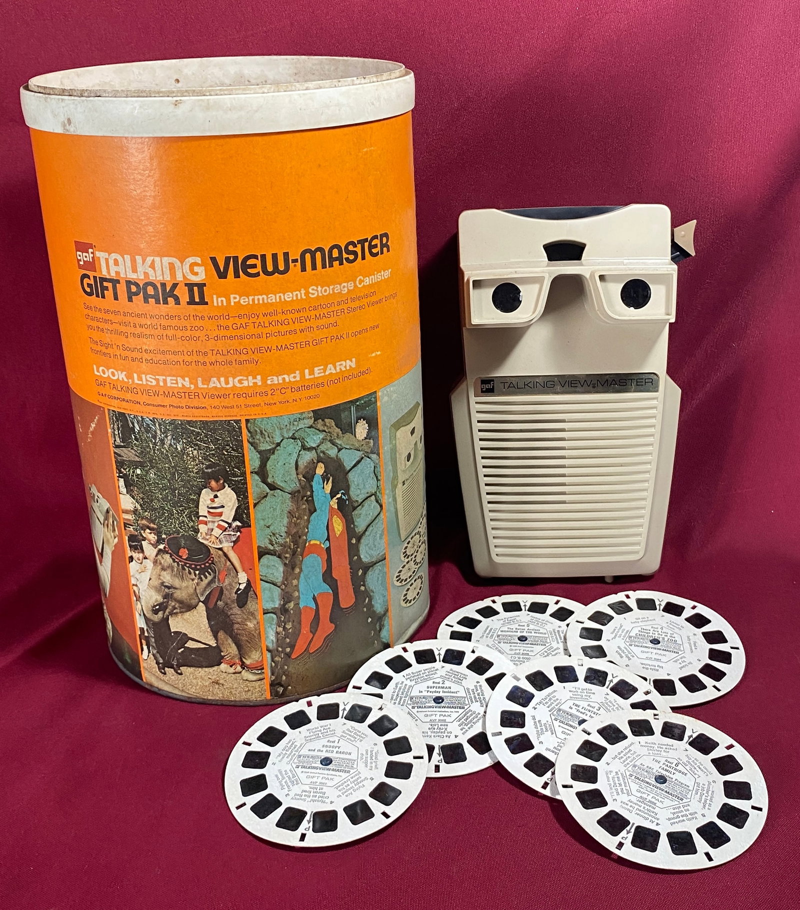 Talking View-Master with Storage Canister - 7