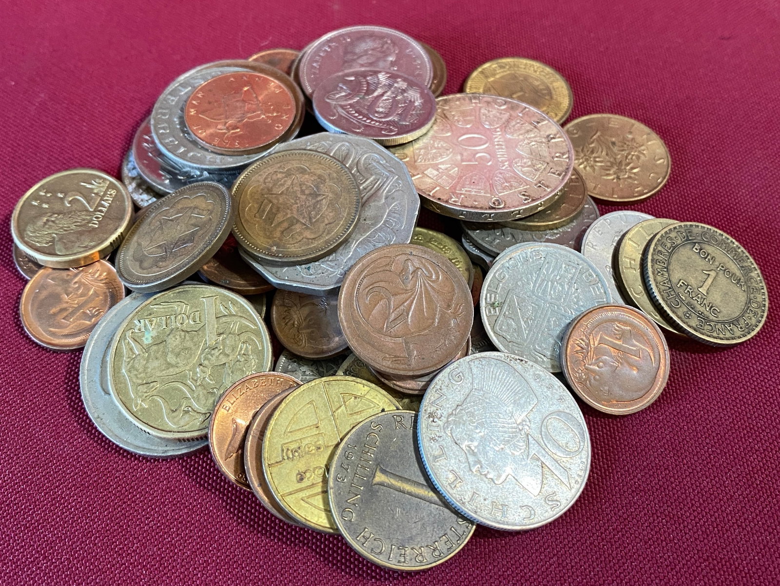 Unresearched Older Foreign Coins - Possibly Some Silver: Unresearched Older Foreign Coins - Possibly Some Silver