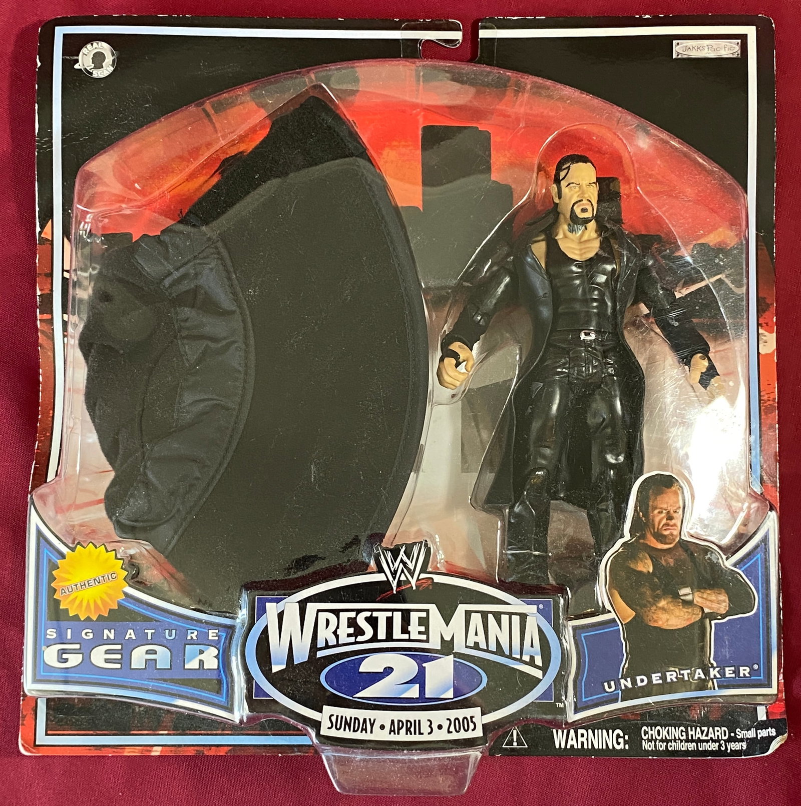 Undertaker Wrestle Mania Action Figure (1 of 3)