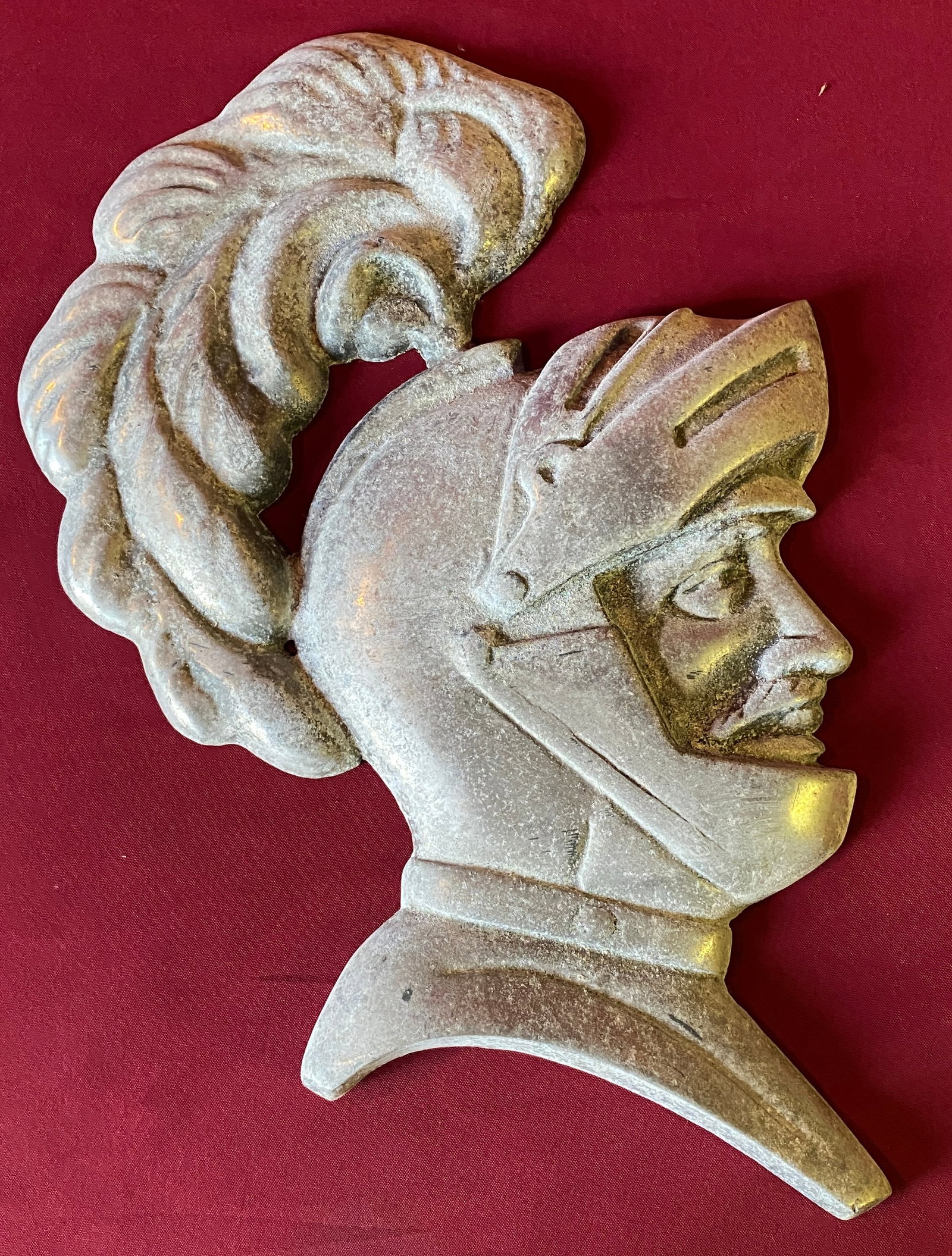 Cast Aluminum Medieval Knight Wall D?cor - 20"x13" (1 of 5)