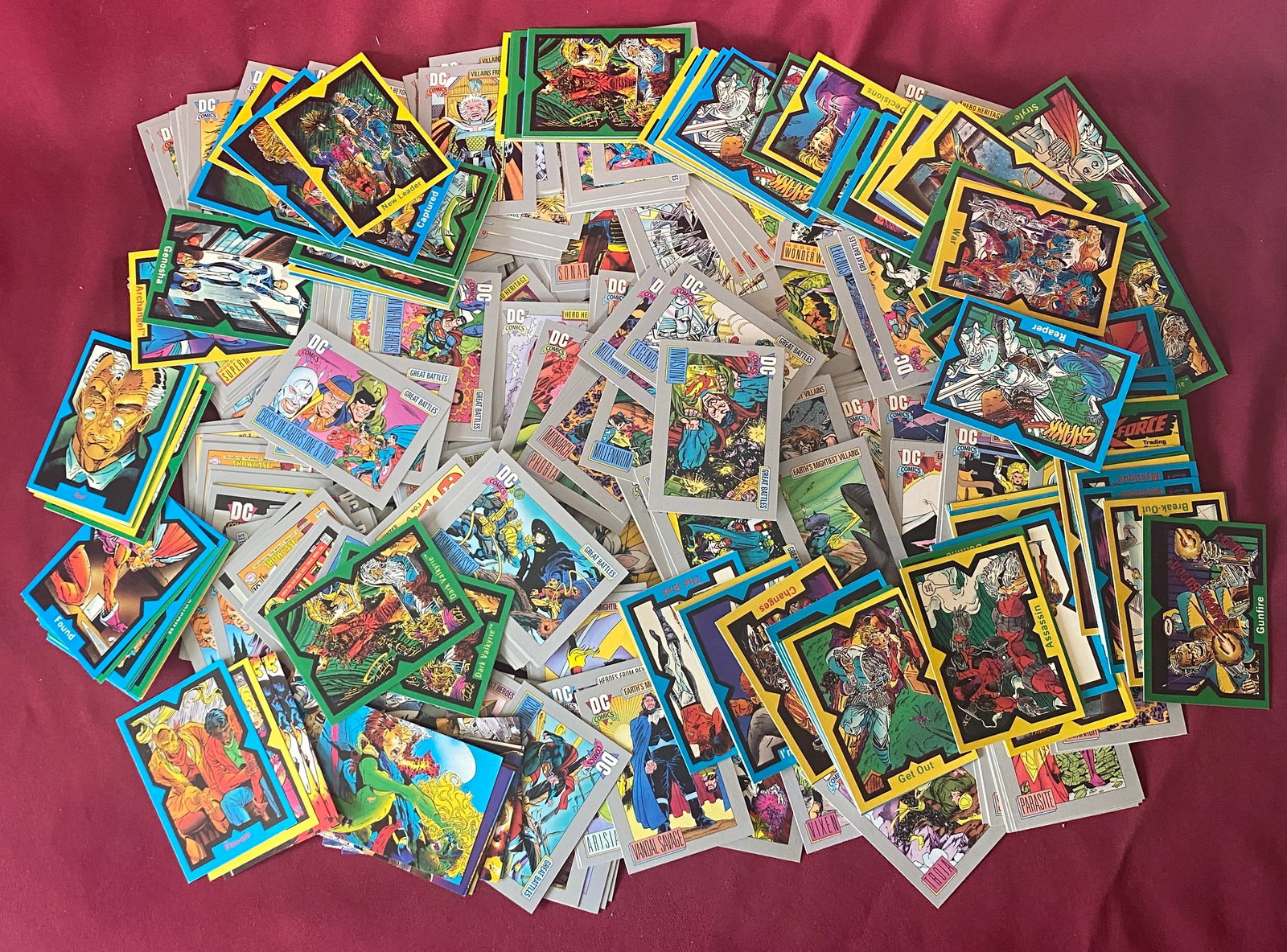 Collectible DC & Marvel Trading Cards (1 of 7)