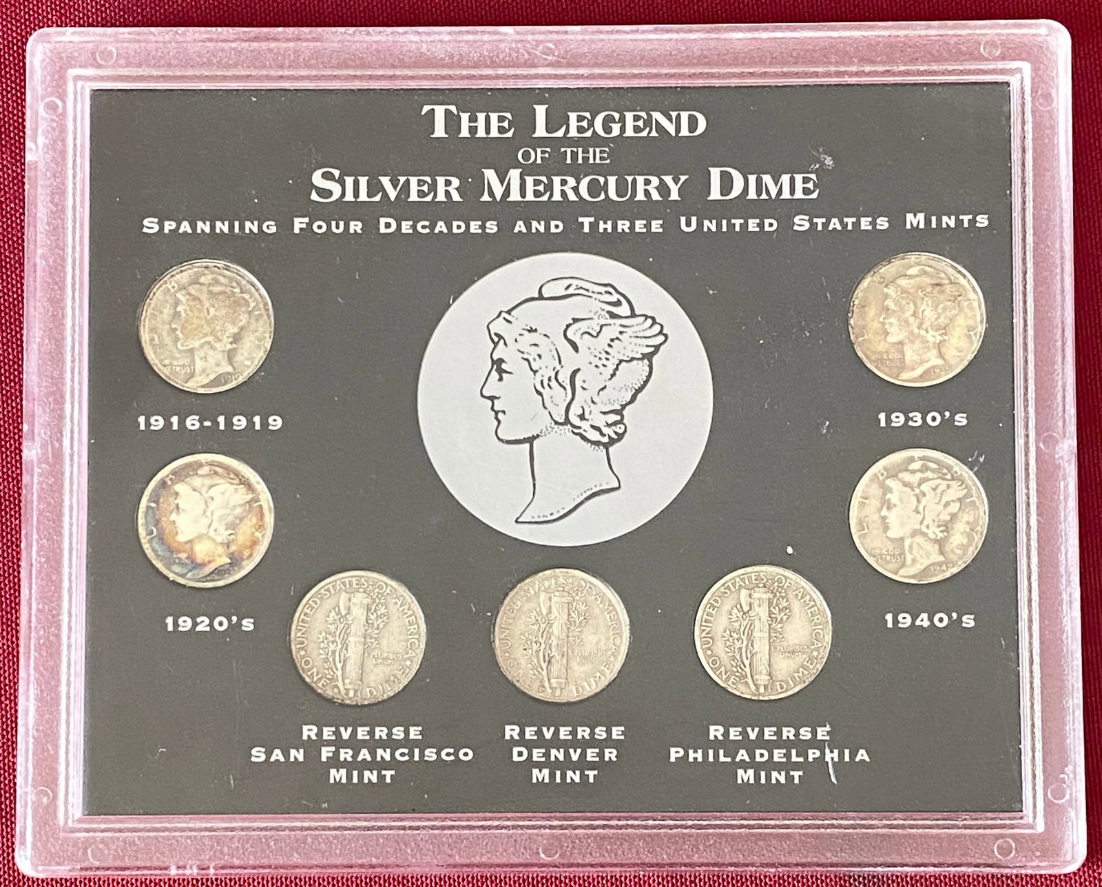 The Legend of the Mercury Dime Collection (1 of 2)