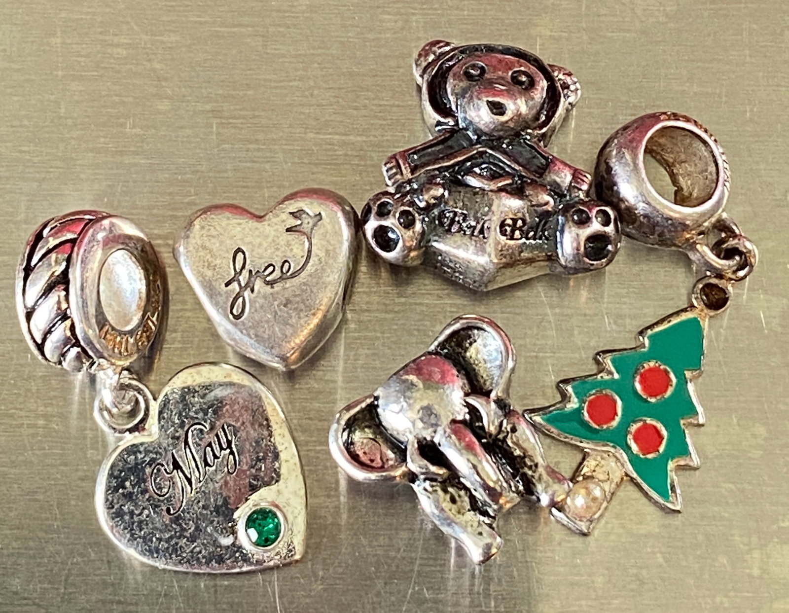 Assorted Sterling Marked Charms - 13.84 Grams (1 of 4)