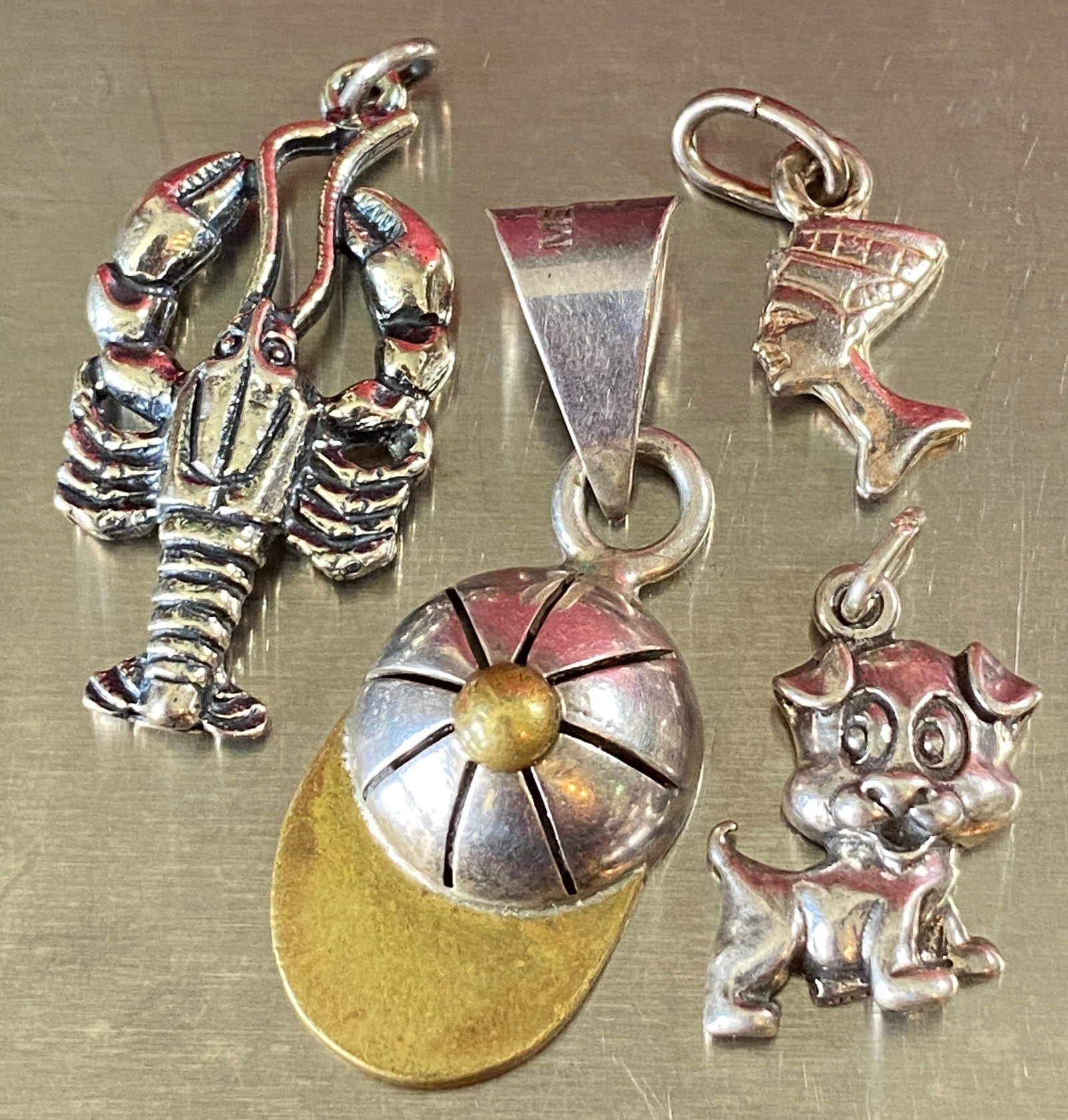 Assorted Sterling Marked Charms - 10.70 Grams (1 of 5)