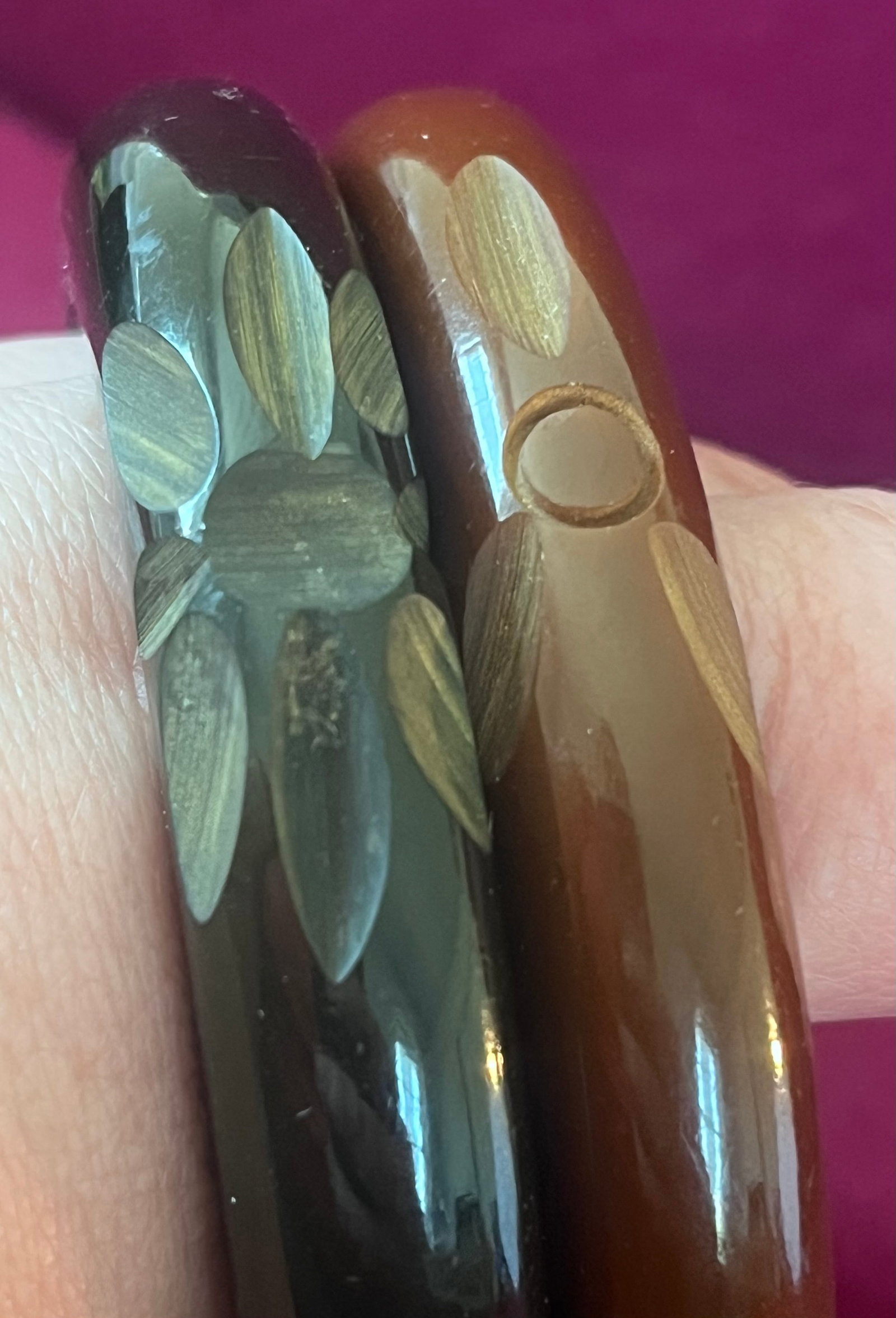 Two Bakelite Bangle Bracelets - 2