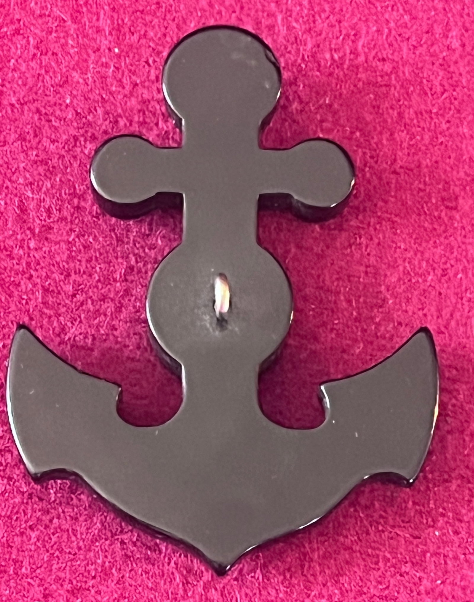 Rare Bakelite Anchor Button with 'Functional' Compass - 3