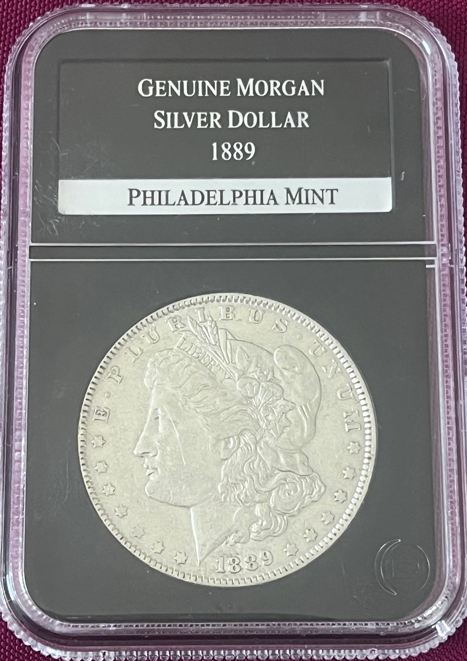 1889-P Morgan Silver Dollar - Genuine by PCS Stamps & Coins (1 of 3)