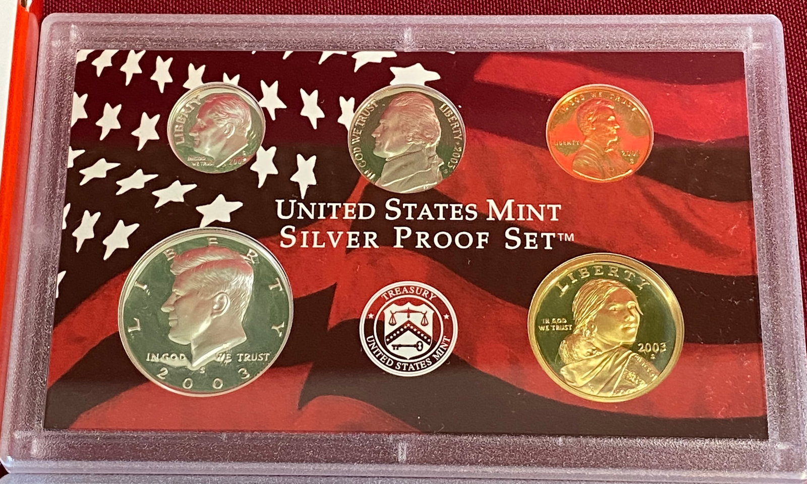 2003 U.S. Mint Silver Proof Set - 2