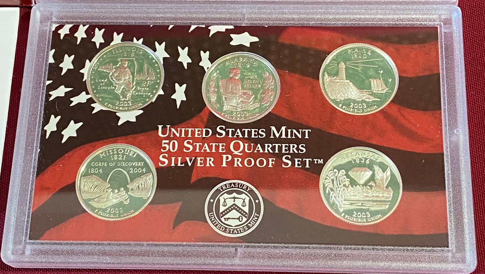 2003 U.S. Mint Silver Proof Set - 3