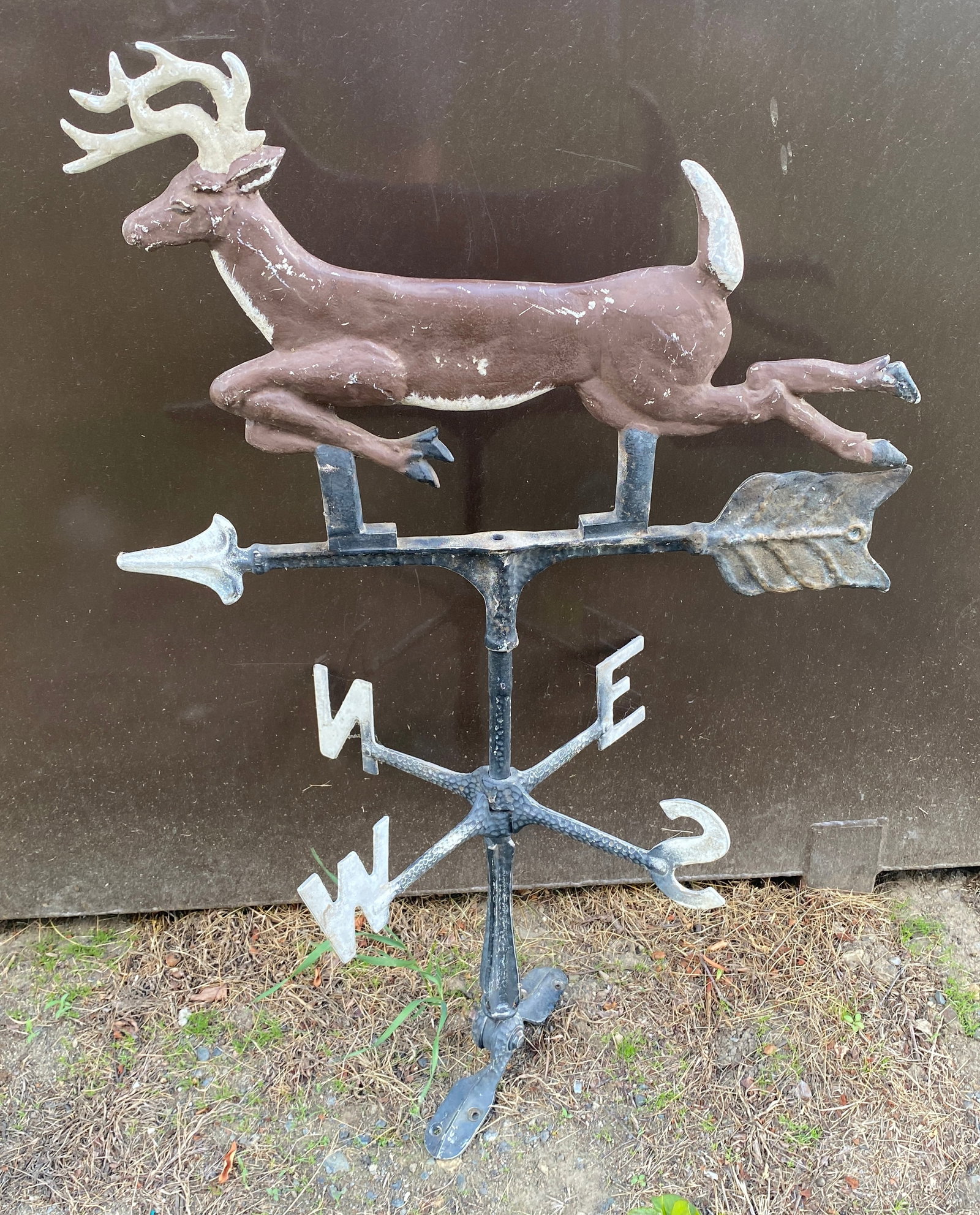 Older Buck Deer Weathervane with Directionals - 35"x23" - Absolutely No Shipping (1 of 4)