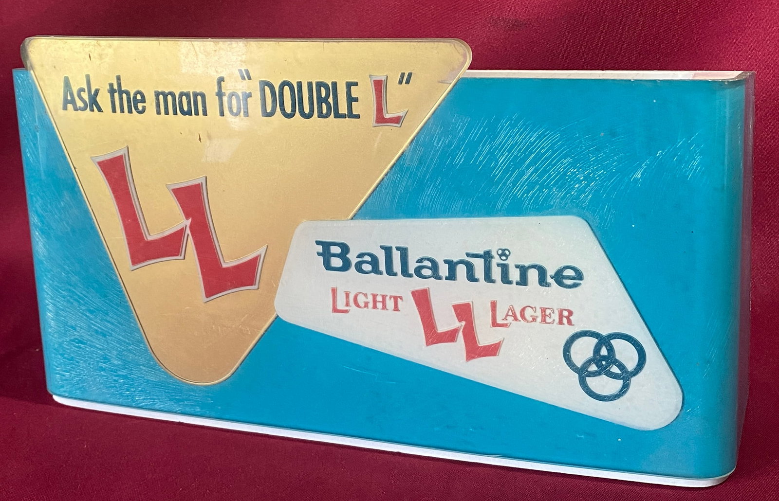 Ballentine Light Lager Beer Advertisement Bar Organizer (1 of 6)