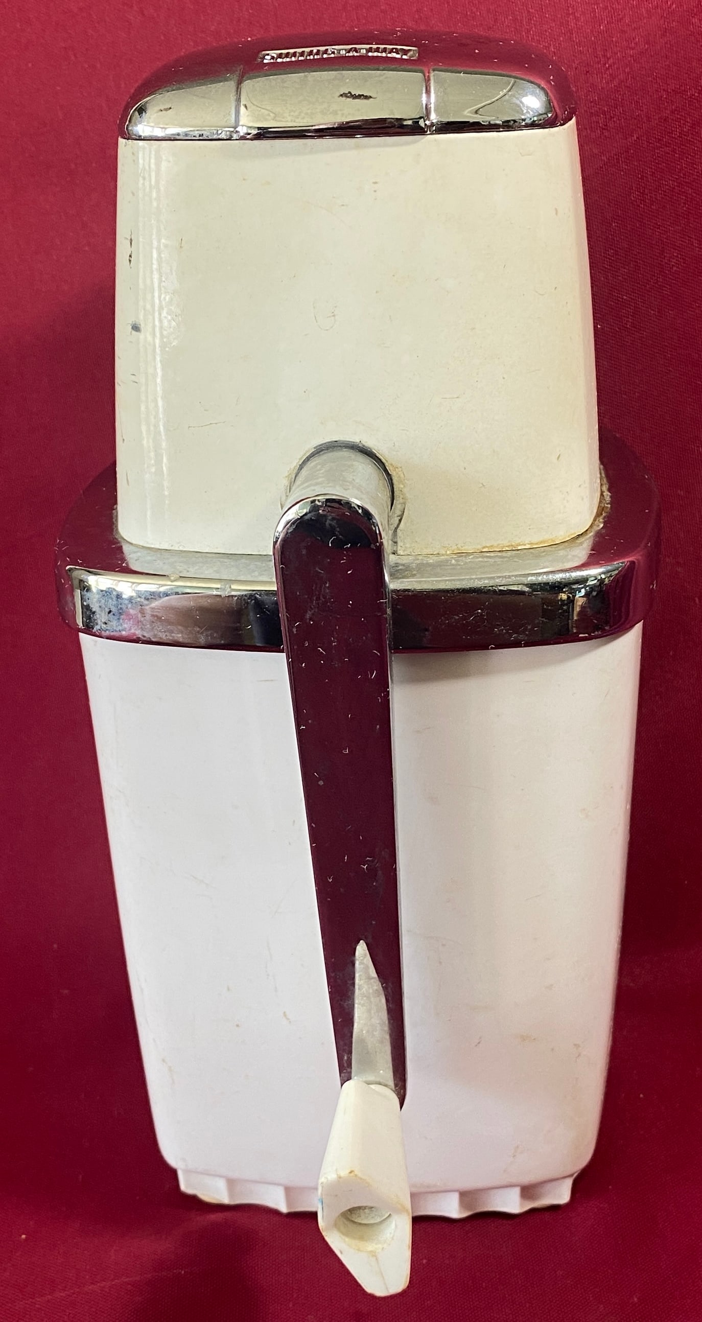 Old Swing Away Ice Crusher Hand-Crank (1 of 6)