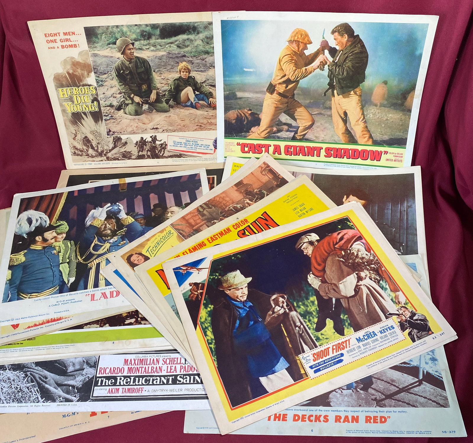 Twenty-Three Movie Lobby Cards: Twenty-Three Movie Lobby Cards